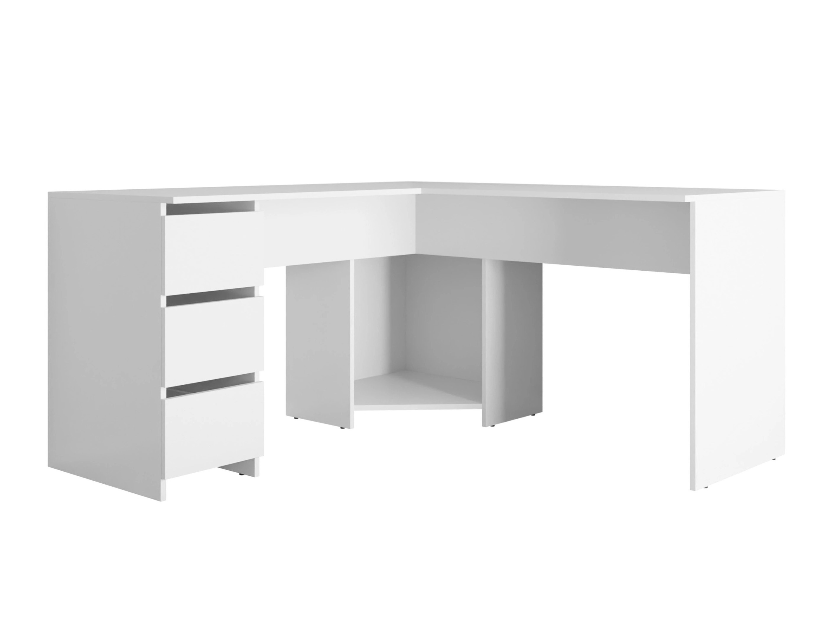 Mesa de ordenador esquinera Comfivo Insuler (Blanco)