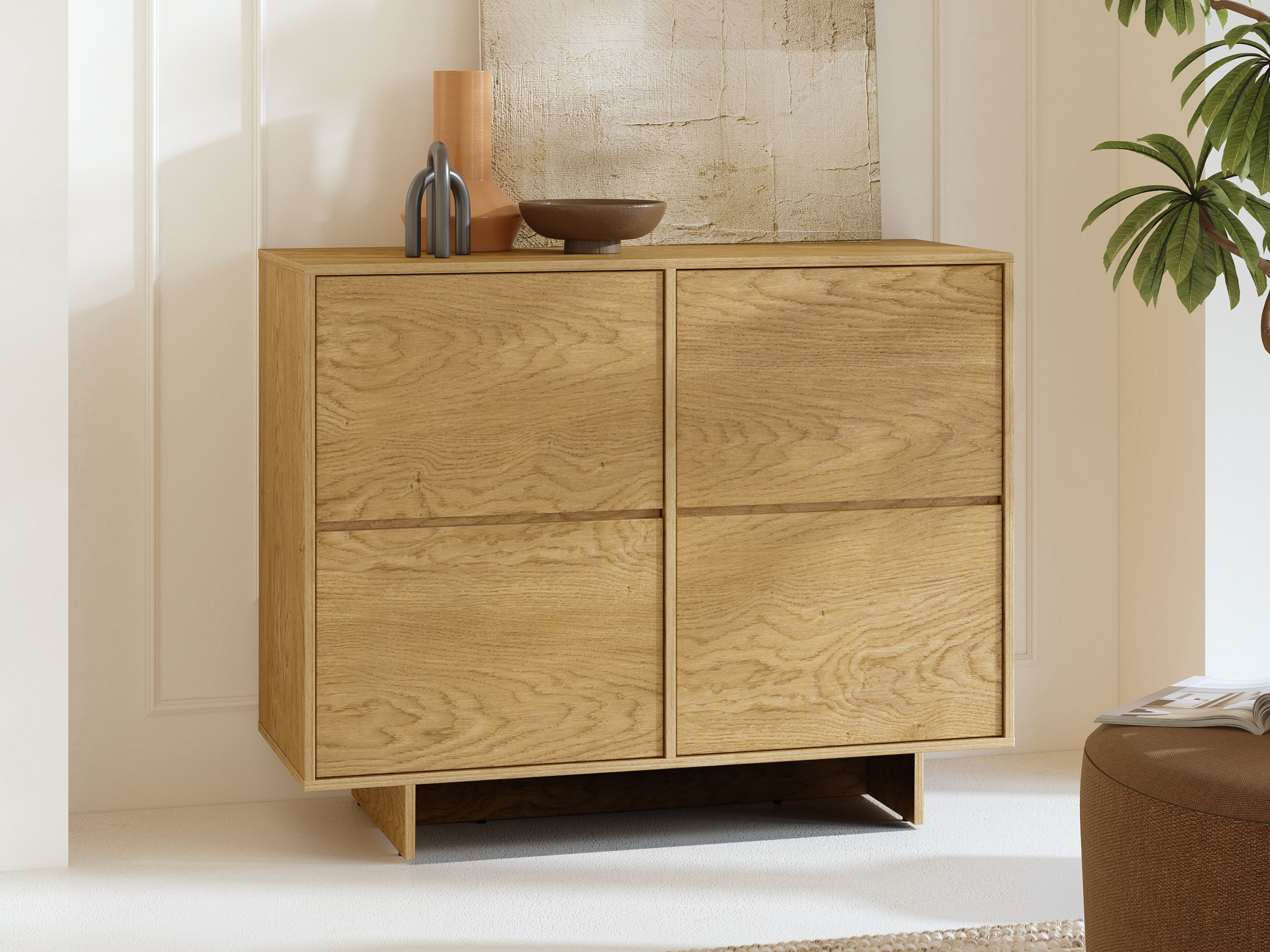Aparador Cavbali 100 (Luminoso madera)