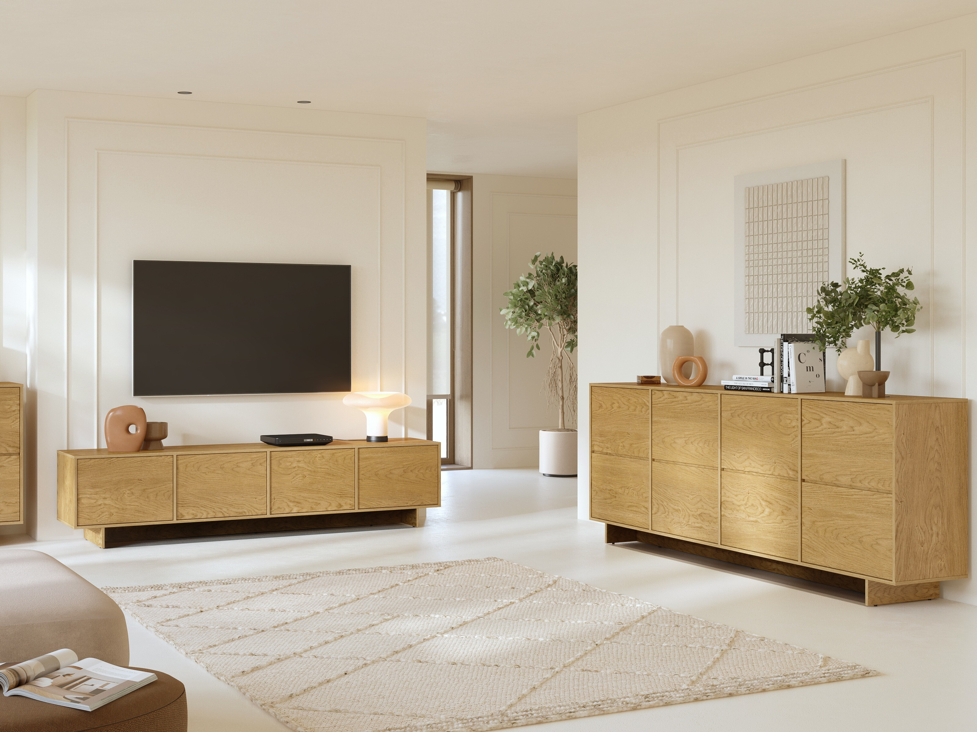 Aparador Cavbali 102 (Luminoso madera)