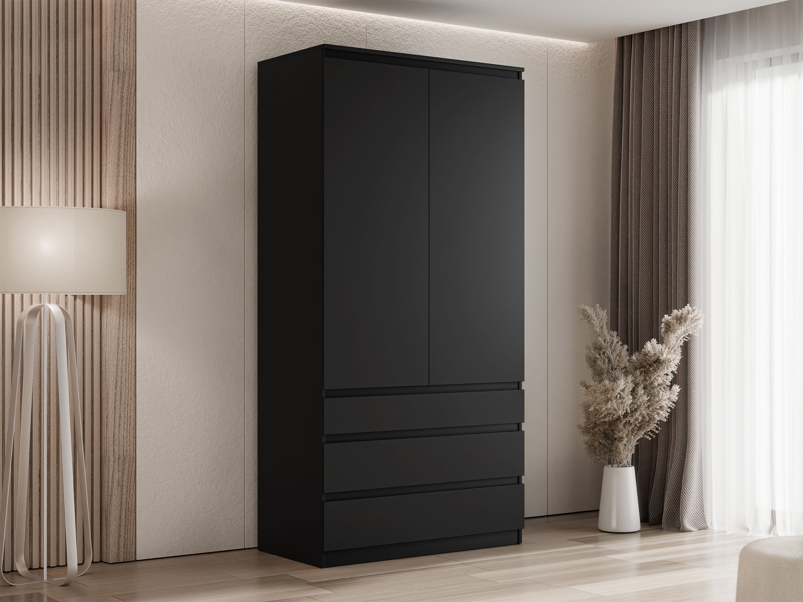 Armario Comfivo Structor (Negro)
