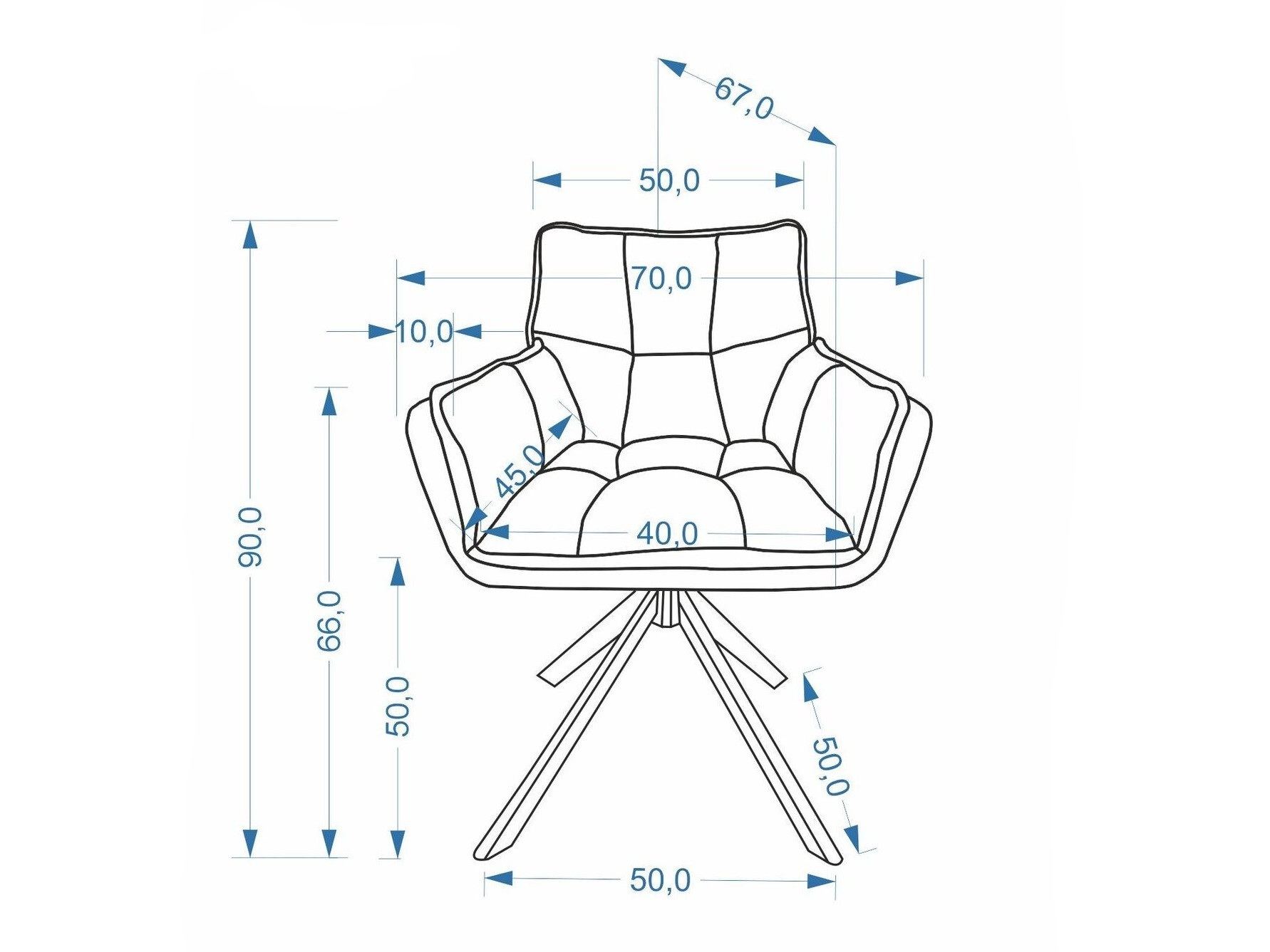 Silla Houston 2190 (Cremona 96)