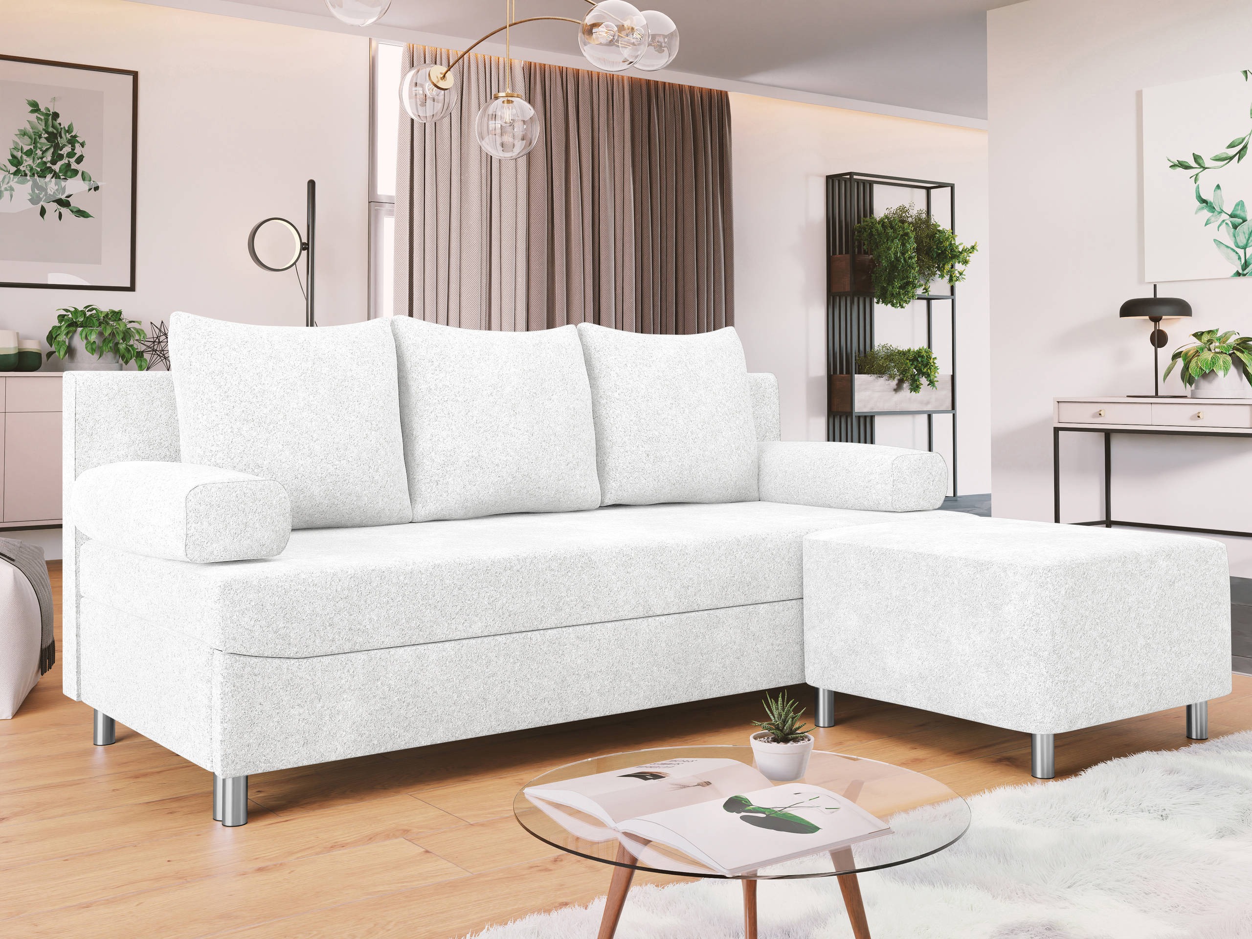 Conjunto de muebles tapizado Comfivo Artes (Fredo 25)