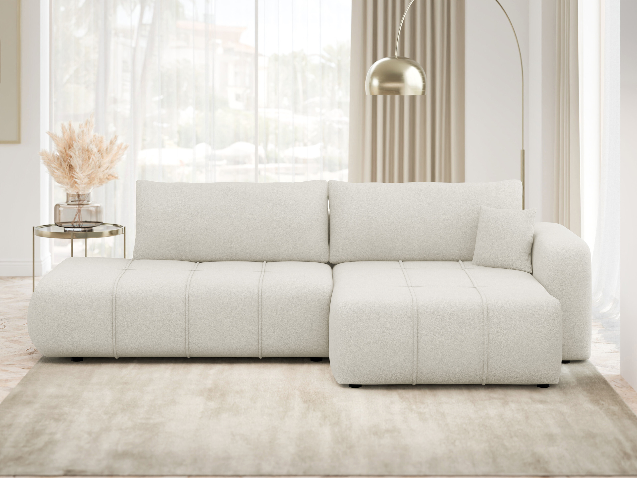 Sofá rinconero Comfivo Laurus III (Velo 621)
