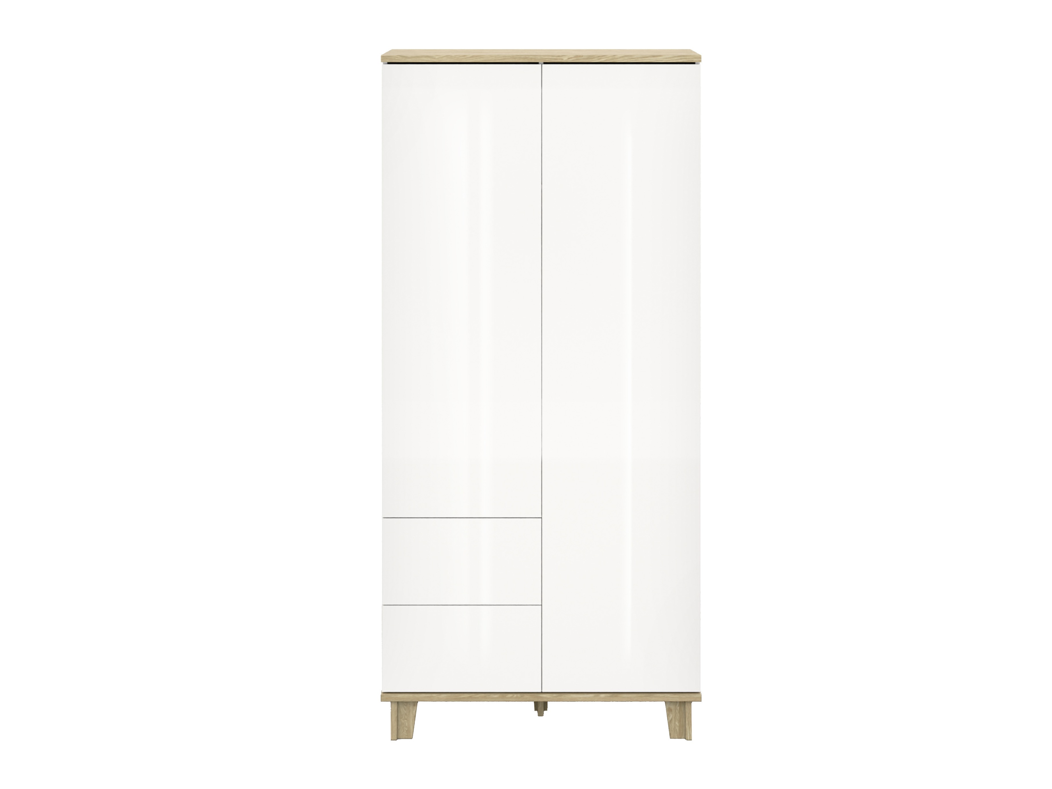 Armario Evarveru 100 (Blanco brillante)