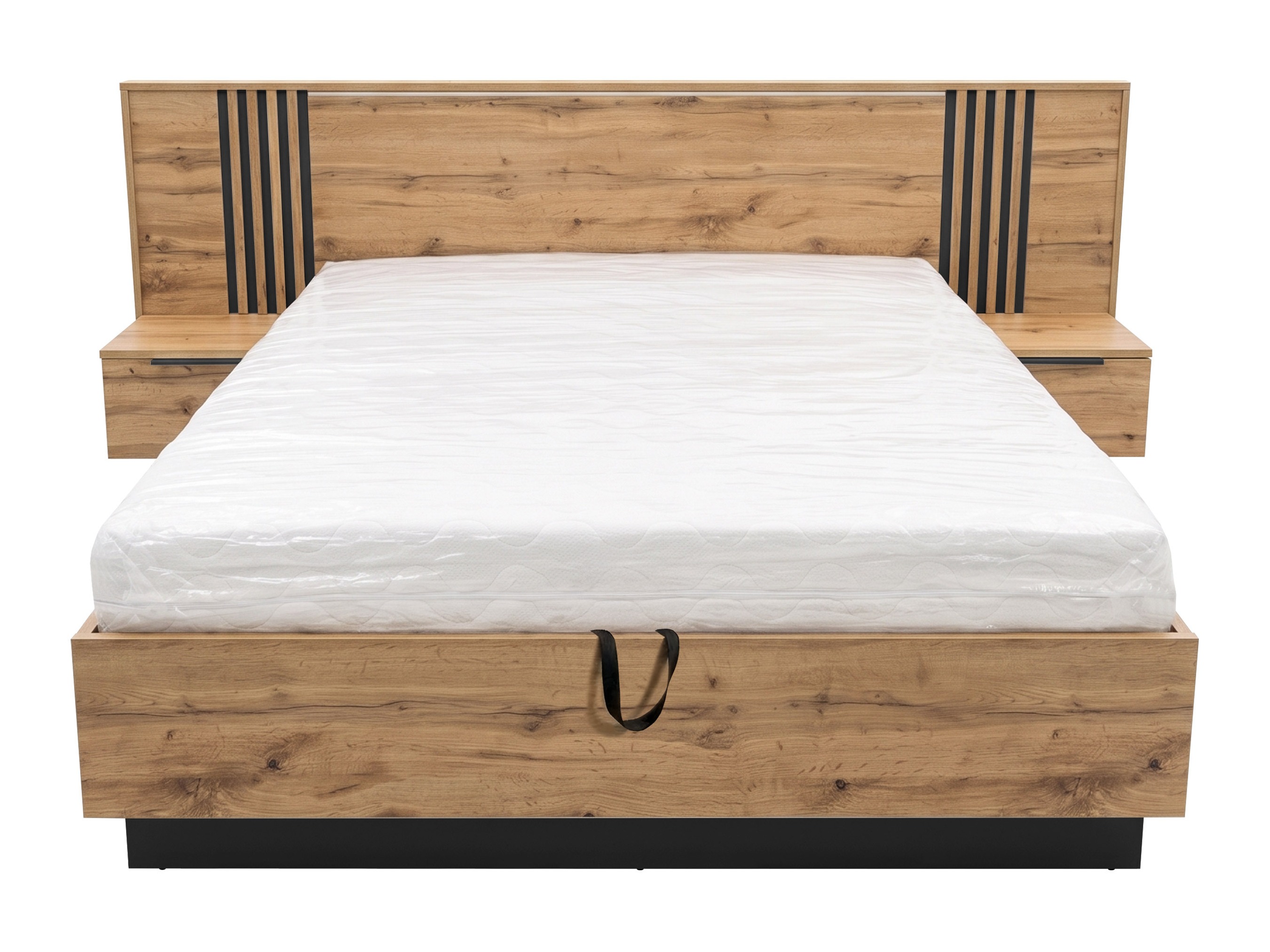 Cama Collis (Roble wotan + Negro)
