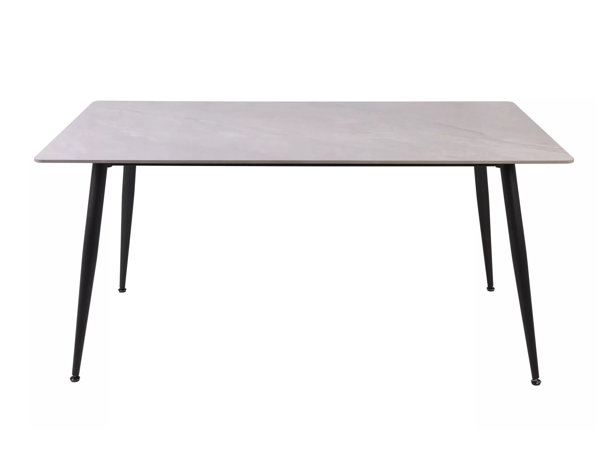 Mesa Detroit 779 (Mármol gris + Negro)