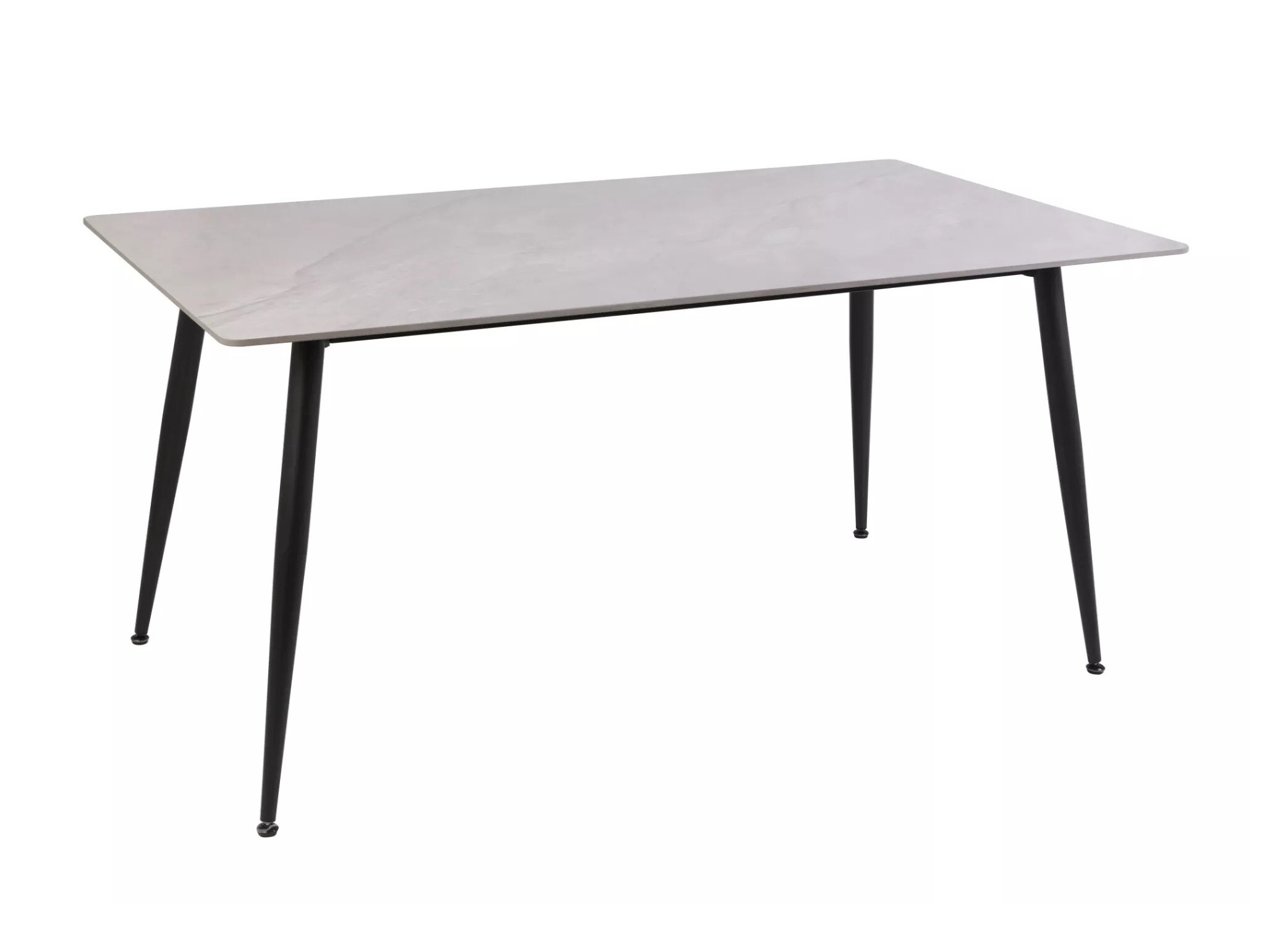 Mesa Detroit 779 (Mármol gris + Negro)