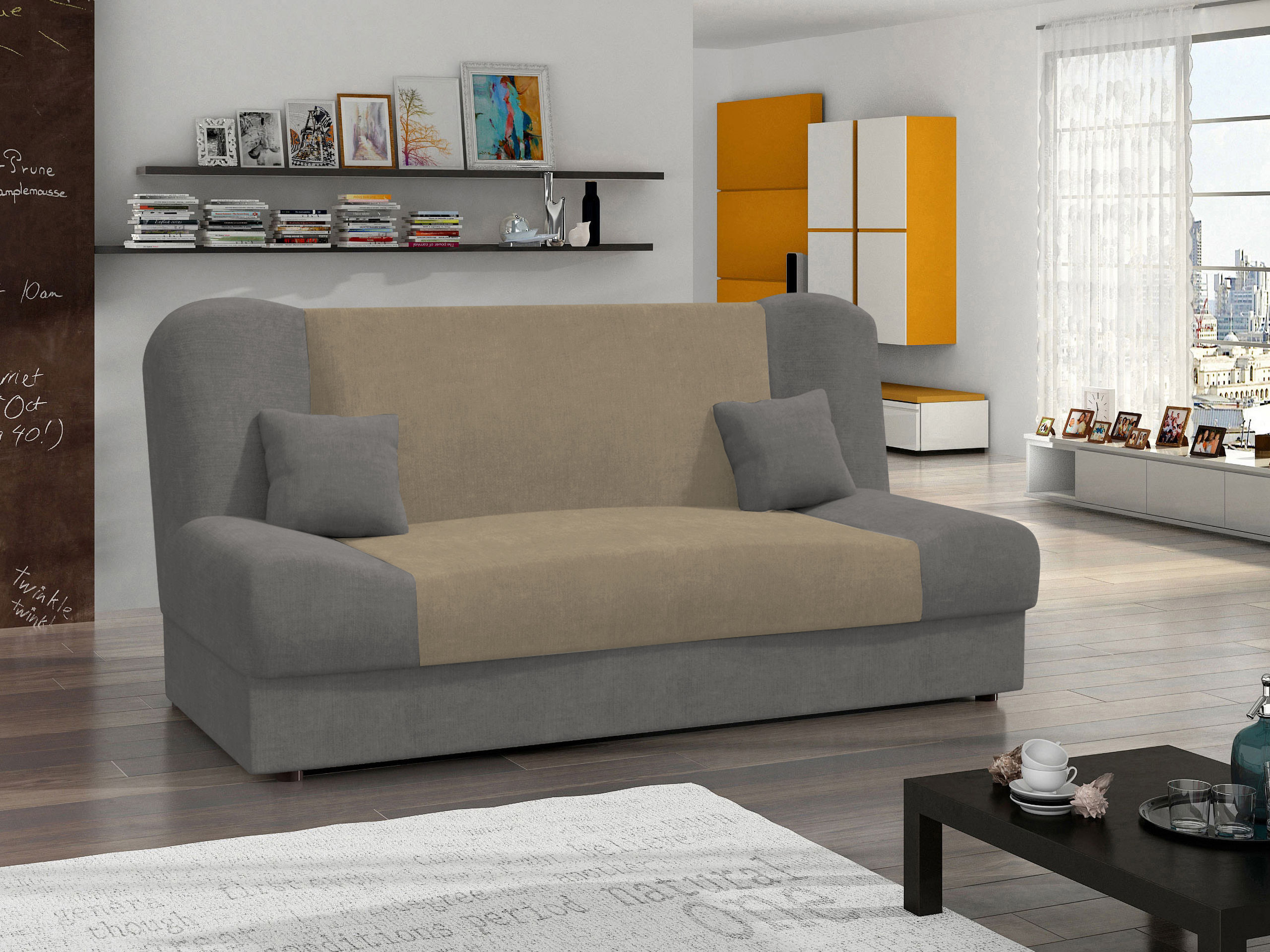 Sofá cama Comfivo Cera I (Alova 36 + Alova 07)