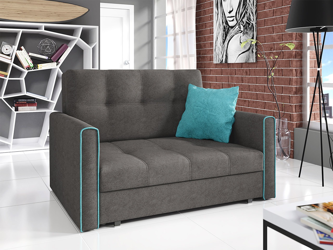 Sofá cama Nuvora II (Alova 36 + Alova 29)