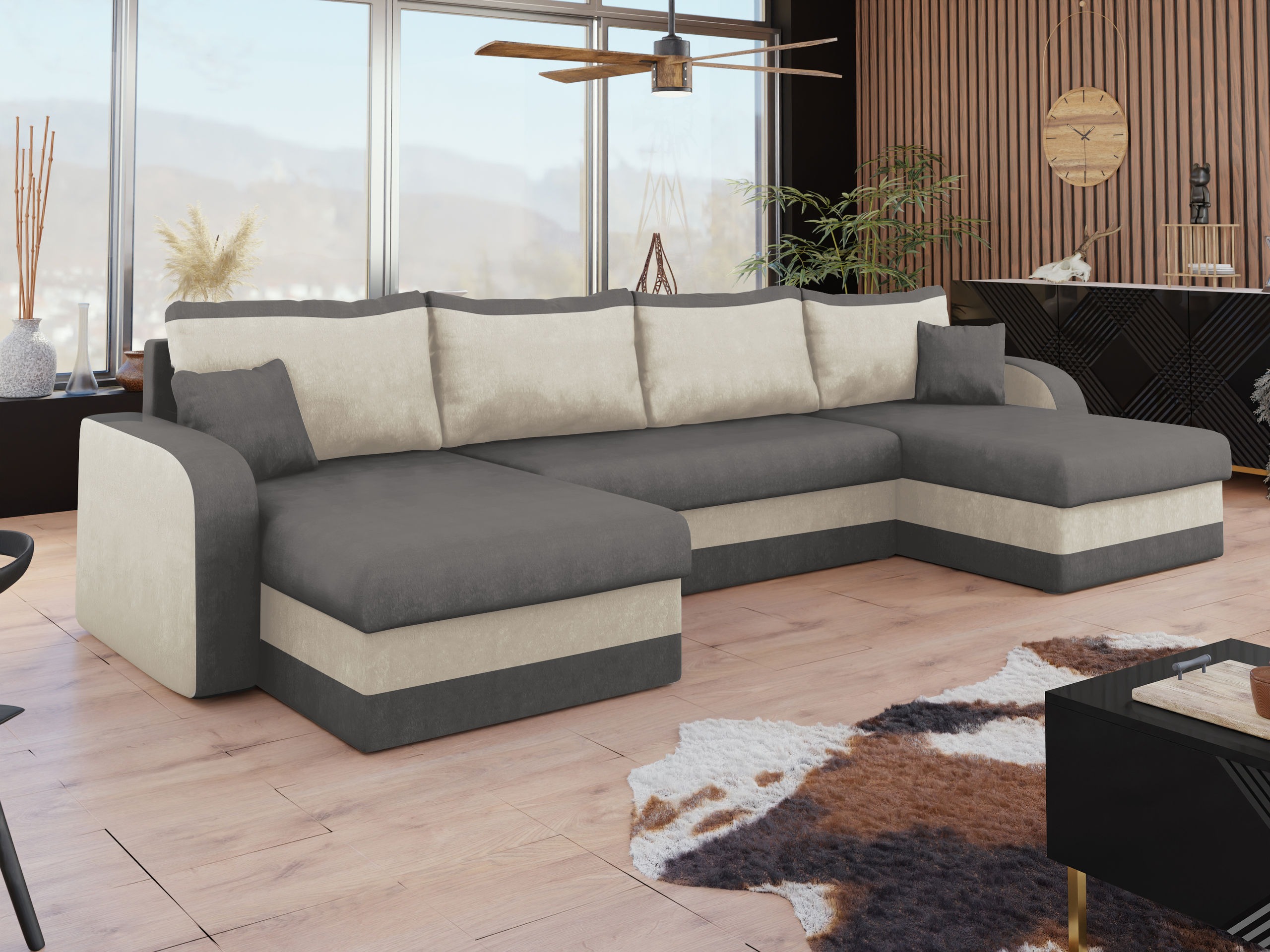 Sofá rinconero Comfivo Melissa IV (Alova 36 + Alova 71)