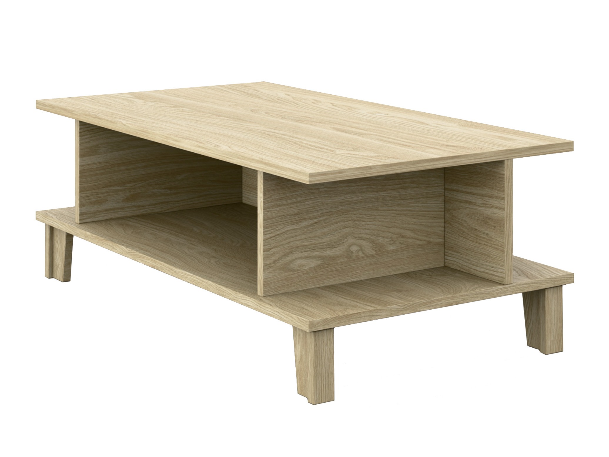 Mesa de centro Evarveru 103 (Roble claro)