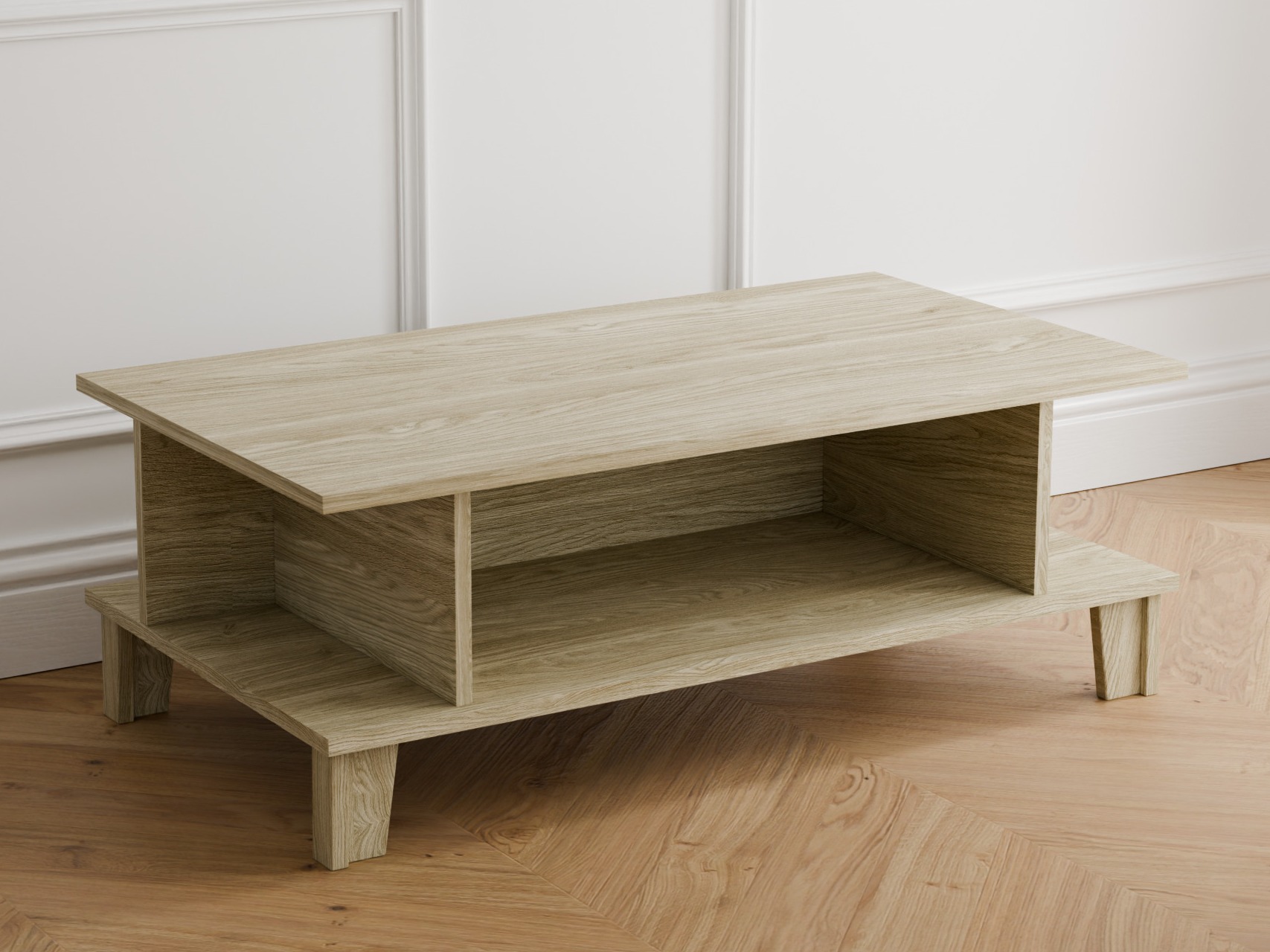 Mesa de centro Evarveru 103 (Roble claro)