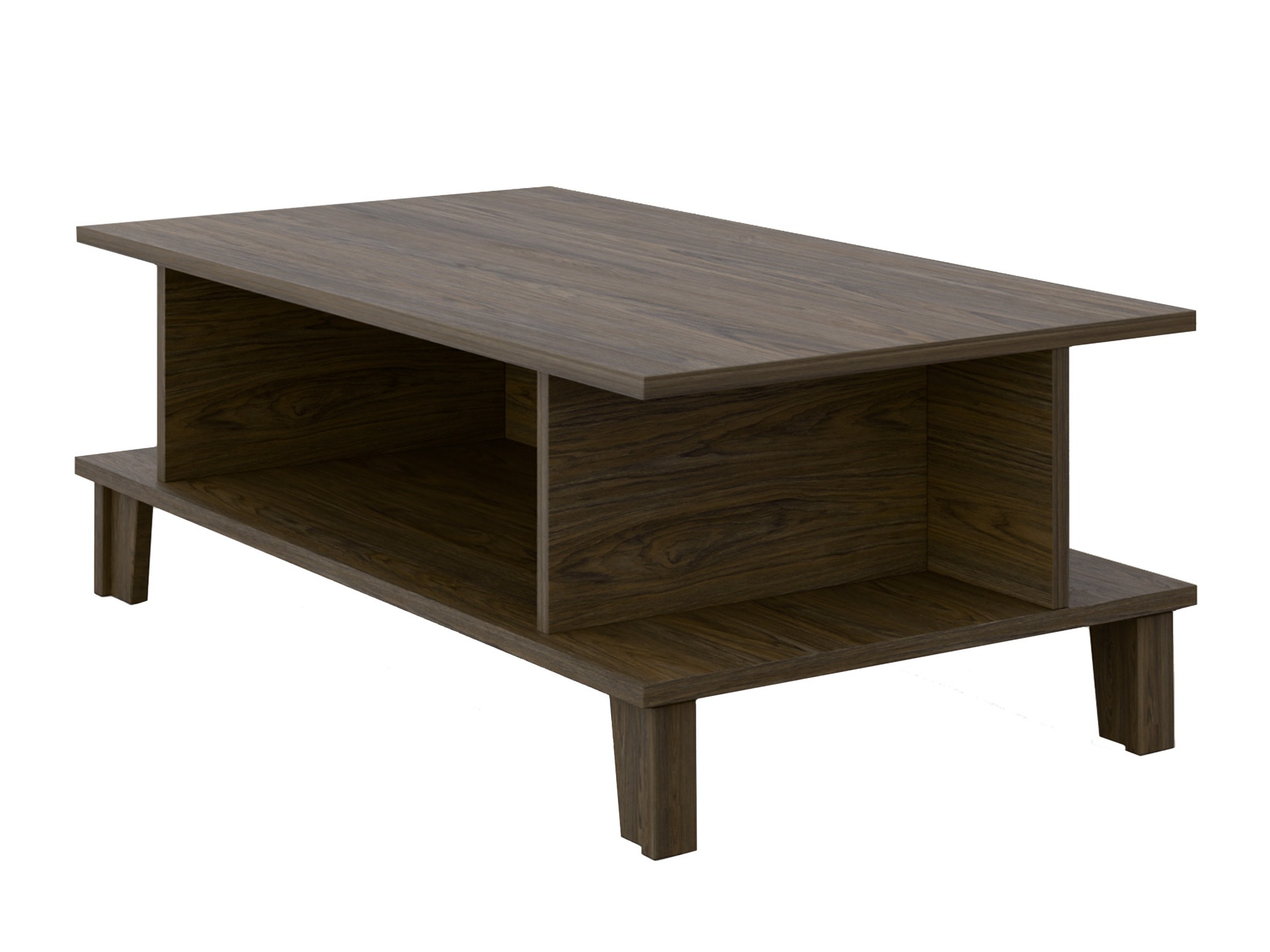 Mesa de centro Evarveru 103 (Roble oscuro)