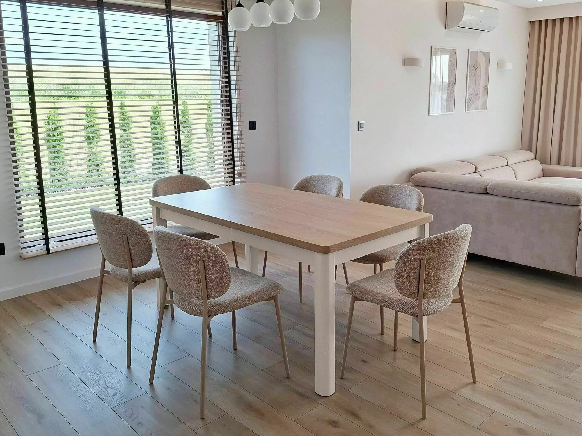 Mesa Detroit 1007 (Cachemira + Roble Cremona)