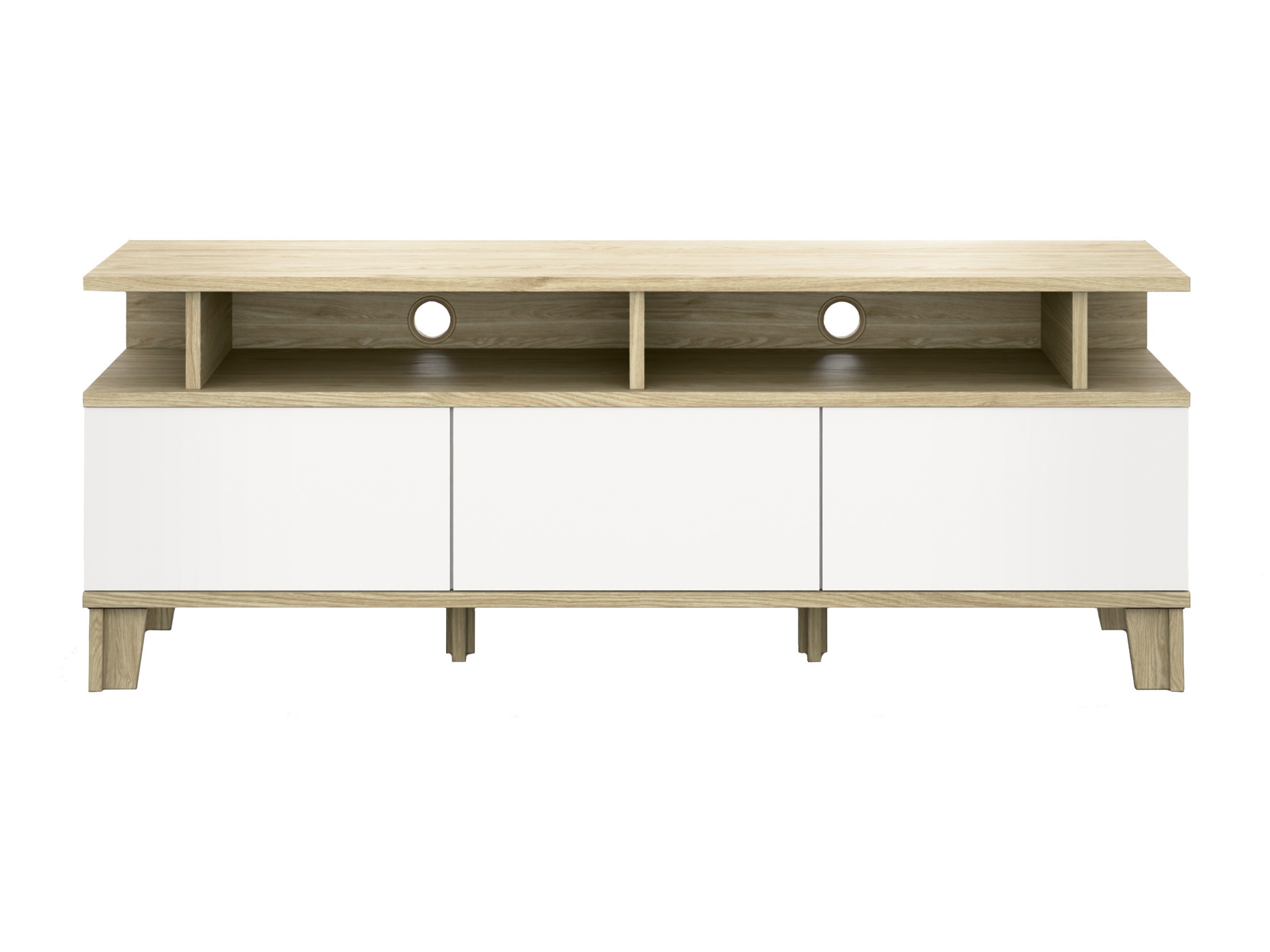 Mueble TV Evarveru 101 (Mate blanco)
