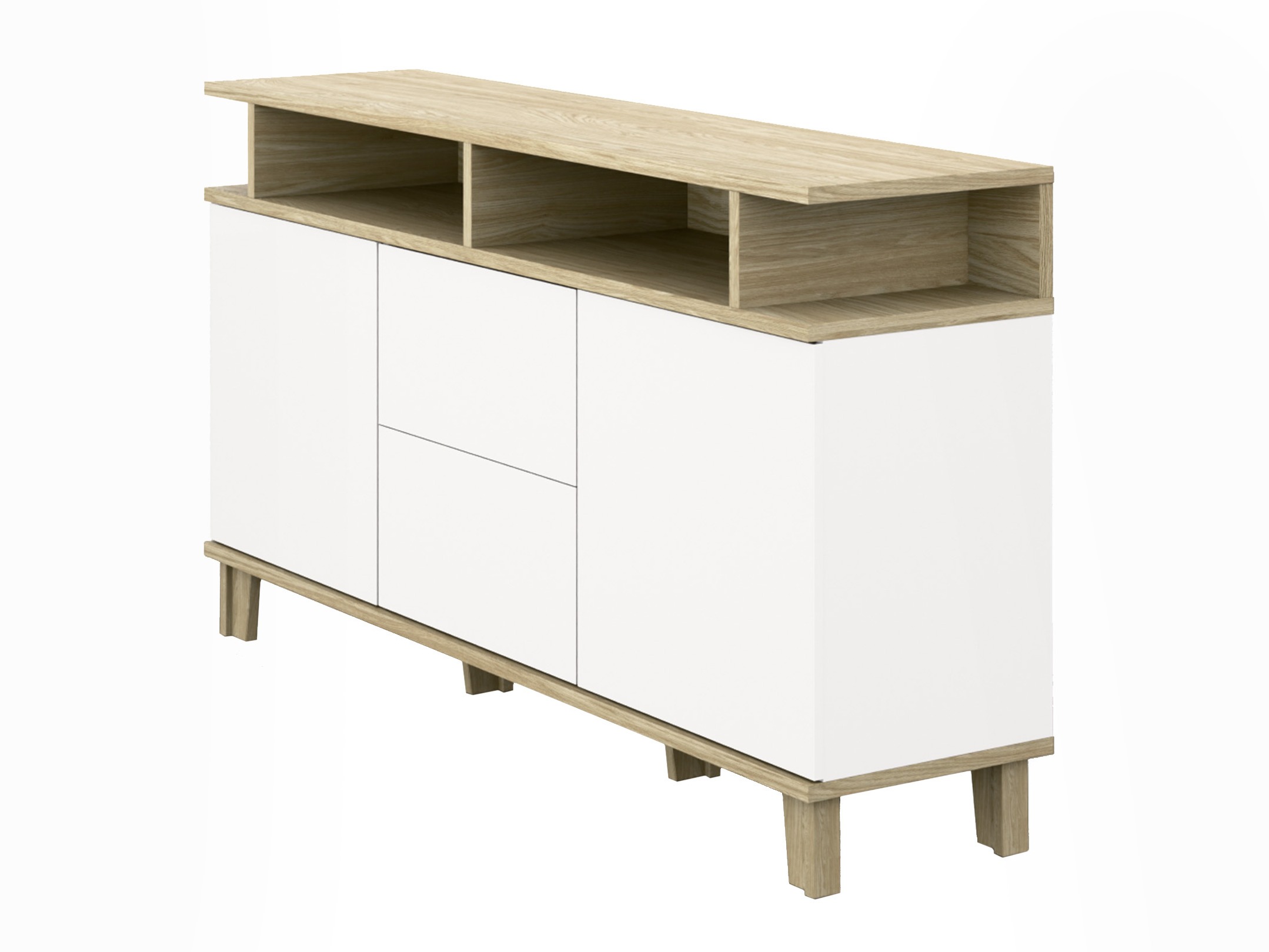Cómoda Evarveru 105 (Mate blanco)