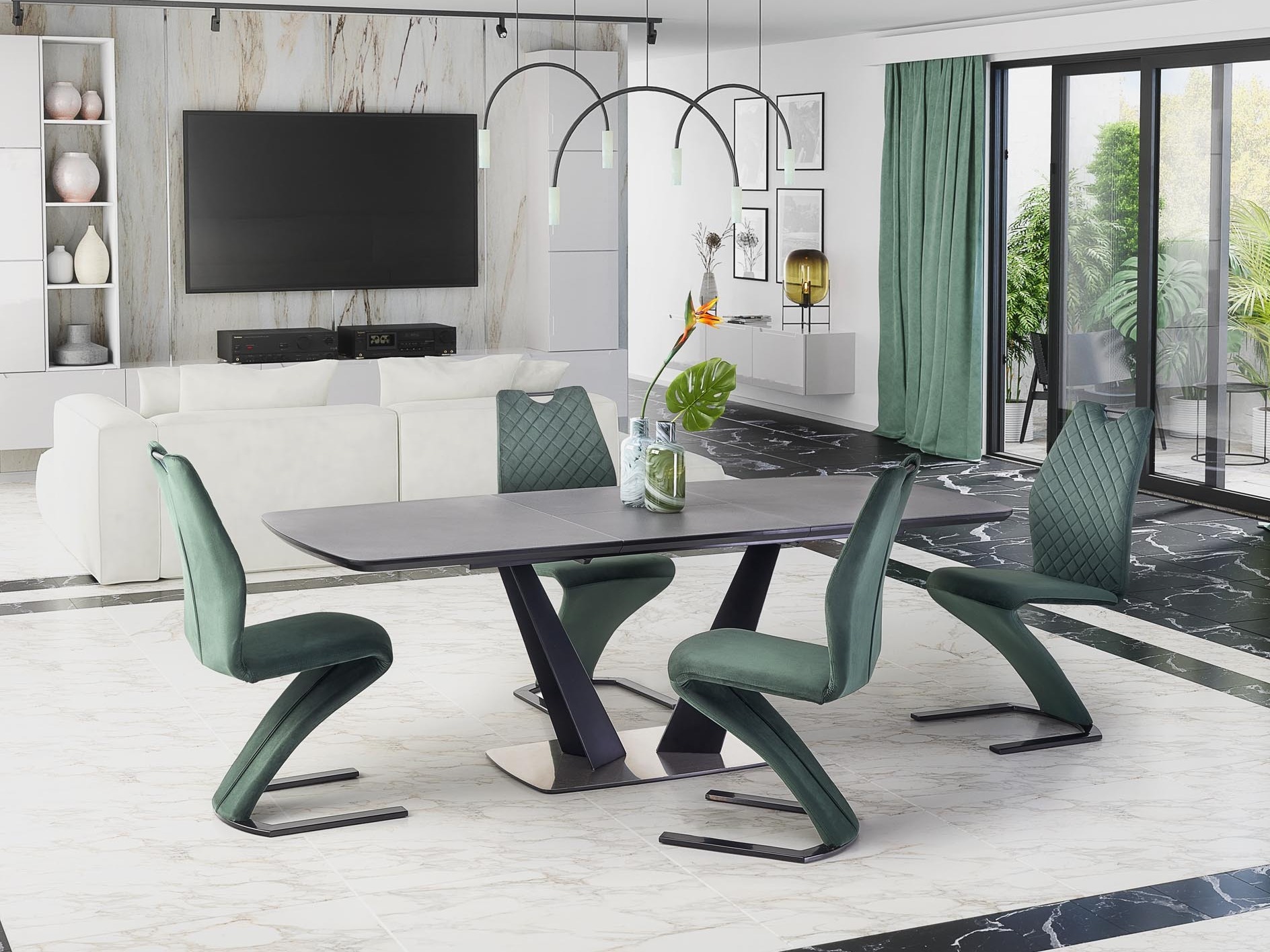 Conjunto de mesas y sillas para comedor Houston 1467