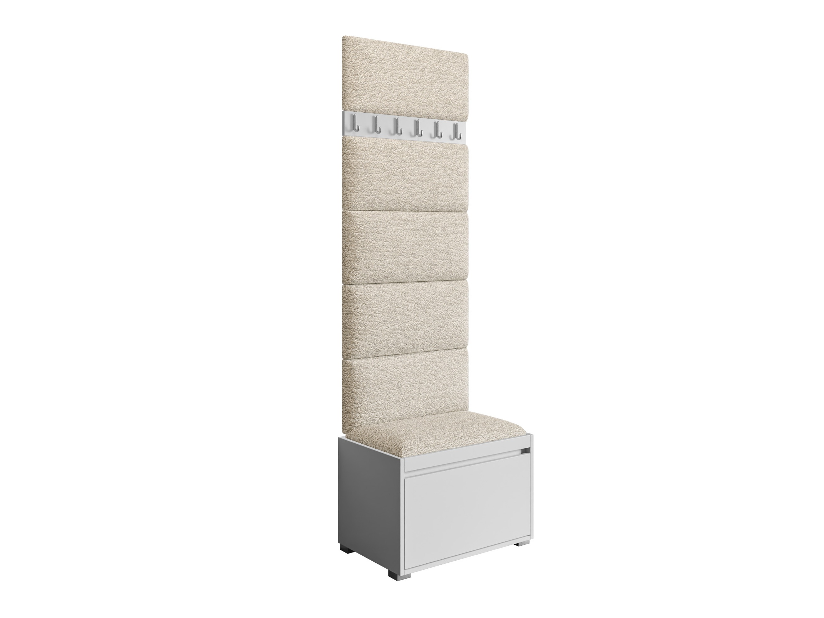 Conjunto para recibidor Comfivo Pinus V (Blanco + Abriamo 03)