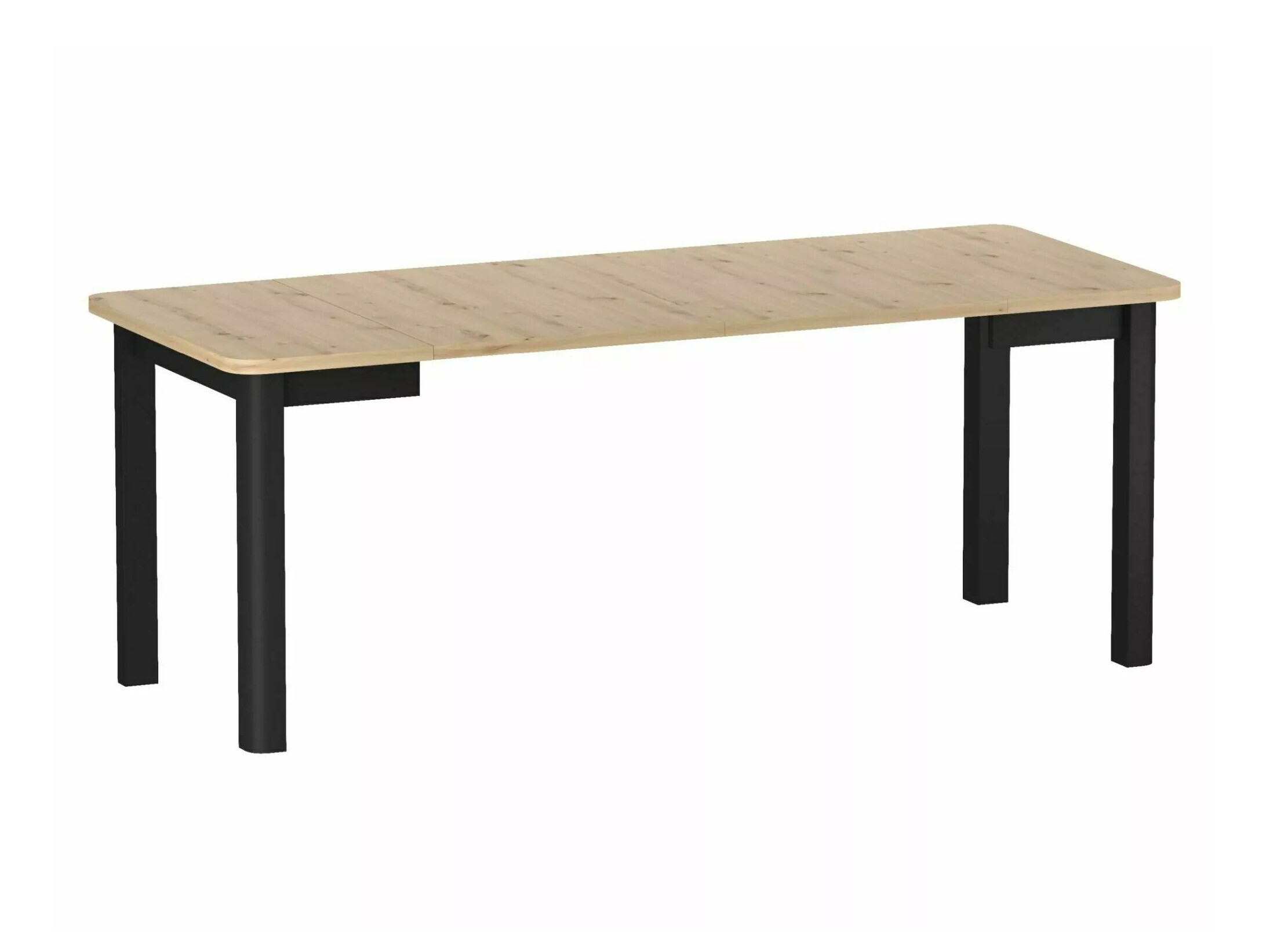 Mesa Detroit 1008 (Negro + Roble Artisan)