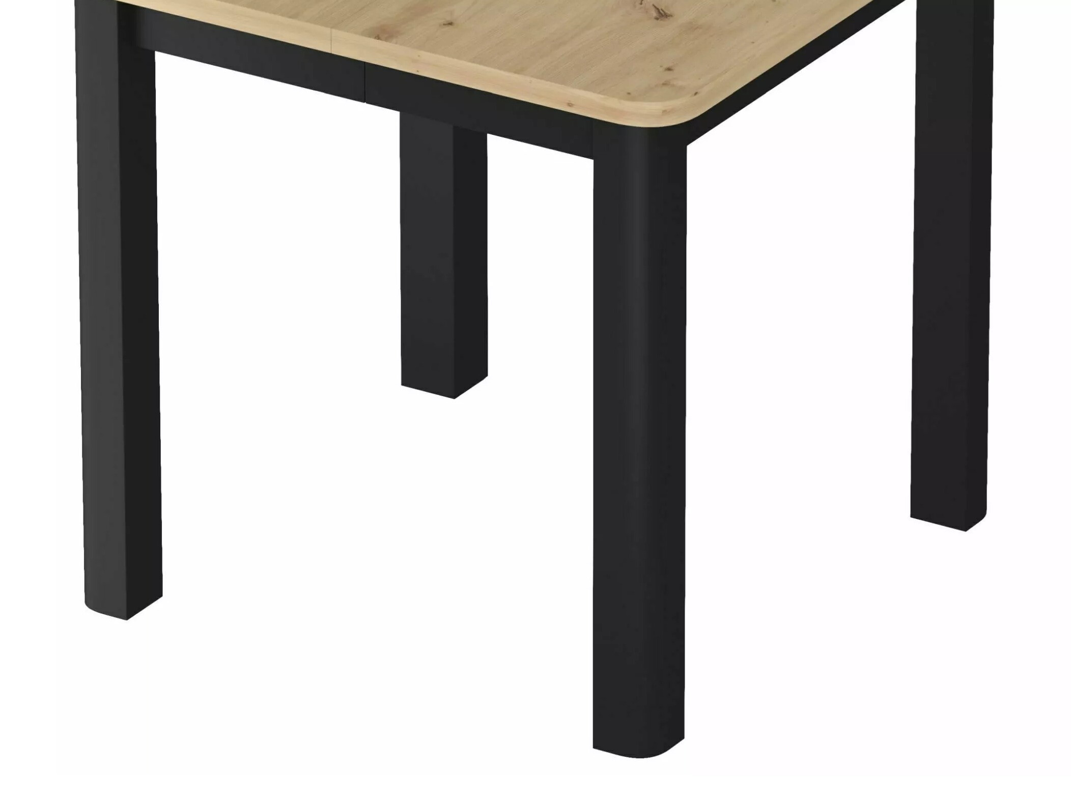 Mesa Detroit 1008 (Negro + Roble Artisan)