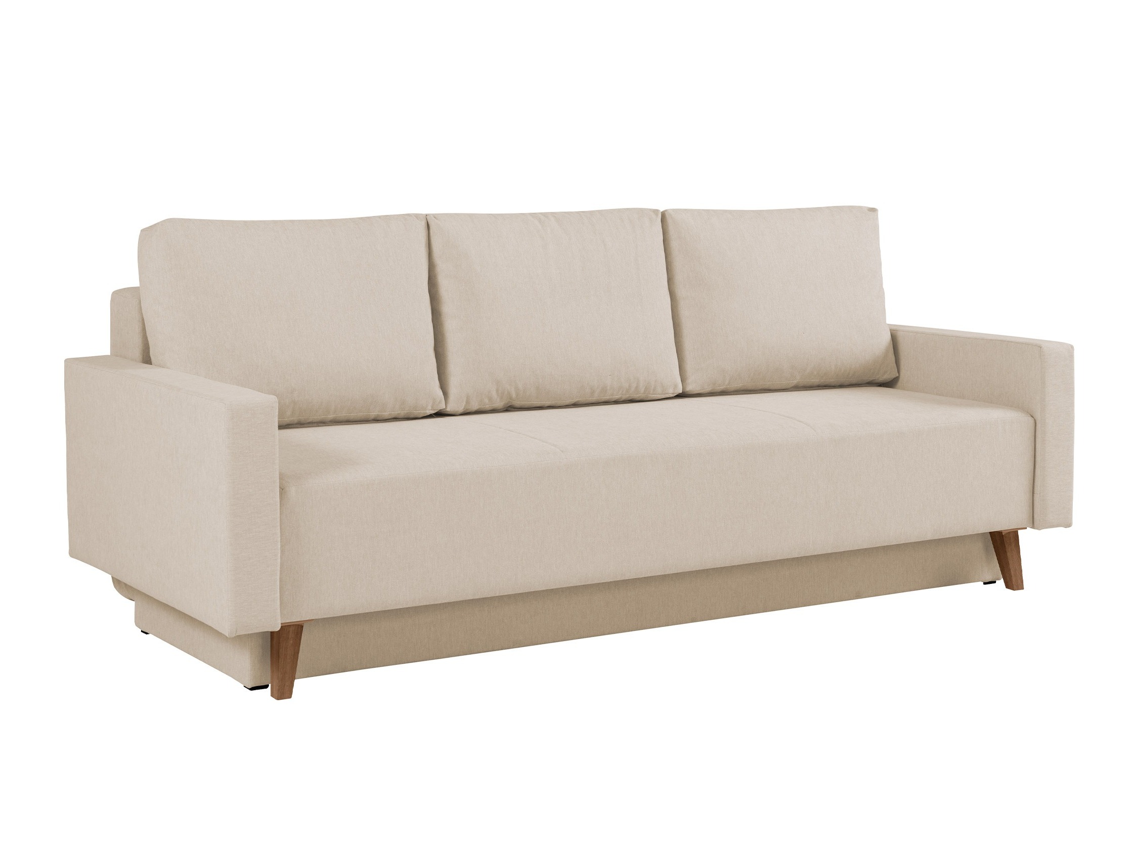 Sofá cama Delbene 129 (Verita 03 + Roble sanremo oscuro)