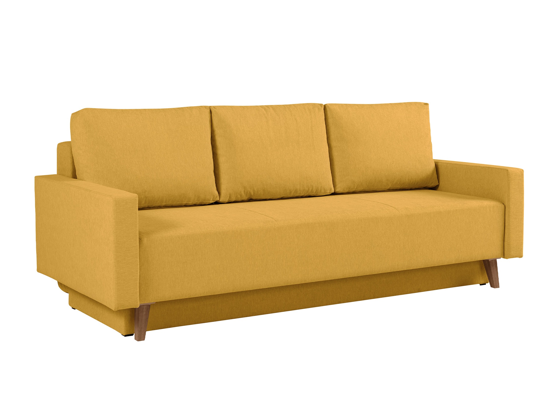 Sofá cama Delbene 129 (Verita 53 + Roble sanremo oscuro)