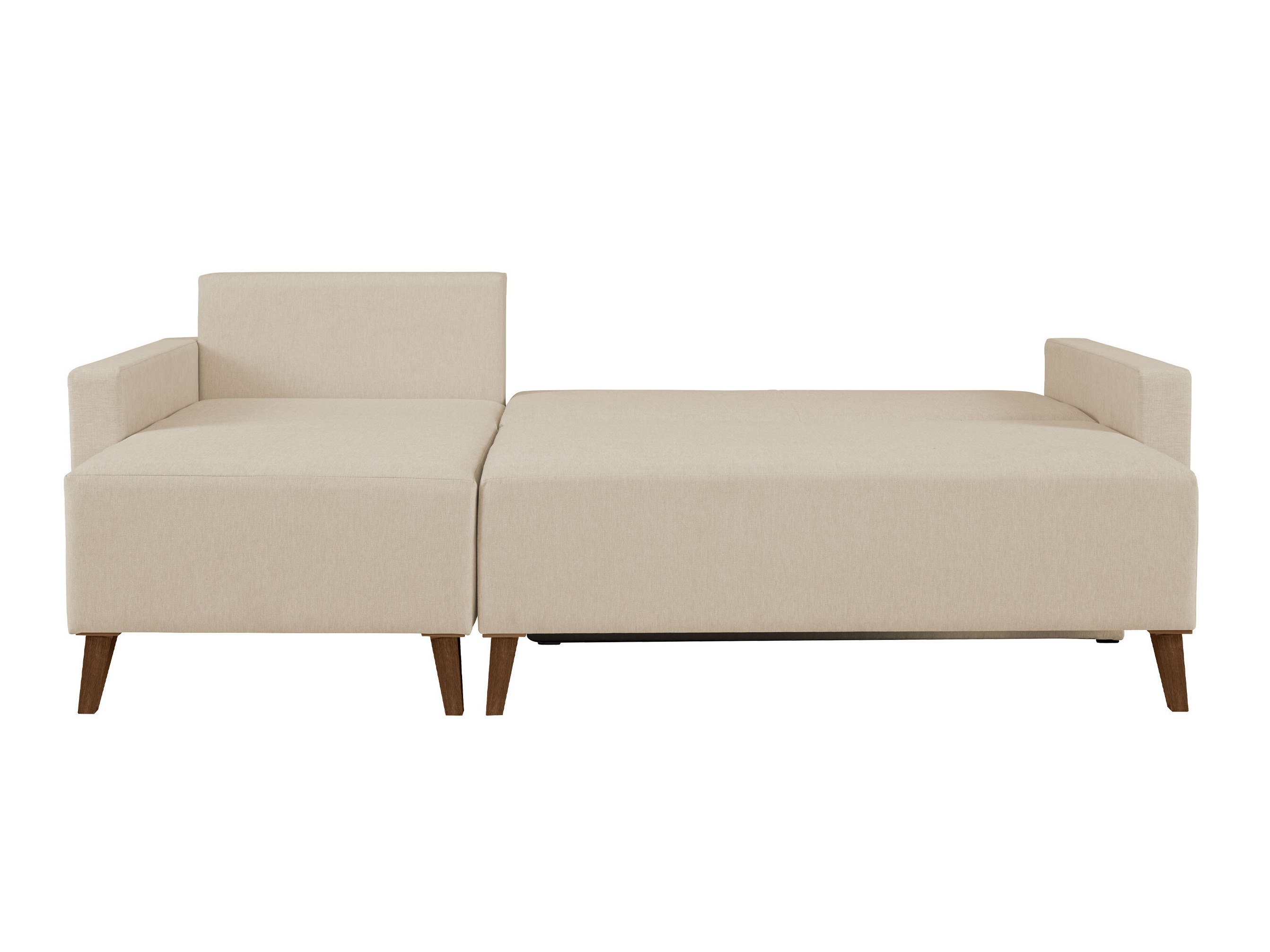 Sofá rinconero Delbene 130 (Verita 03 + Roble sanremo oscuro)