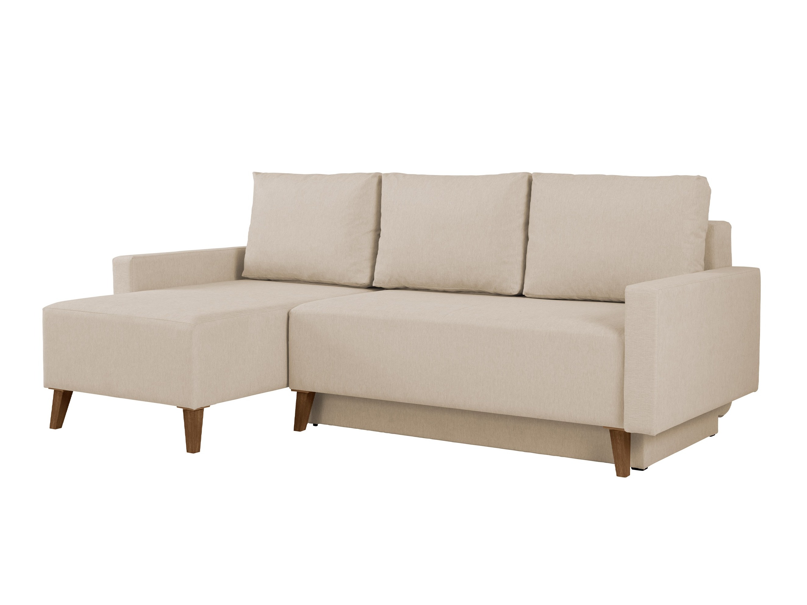 Sofá rinconero Delbene 130 (Verita 03 + Roble sanremo oscuro)