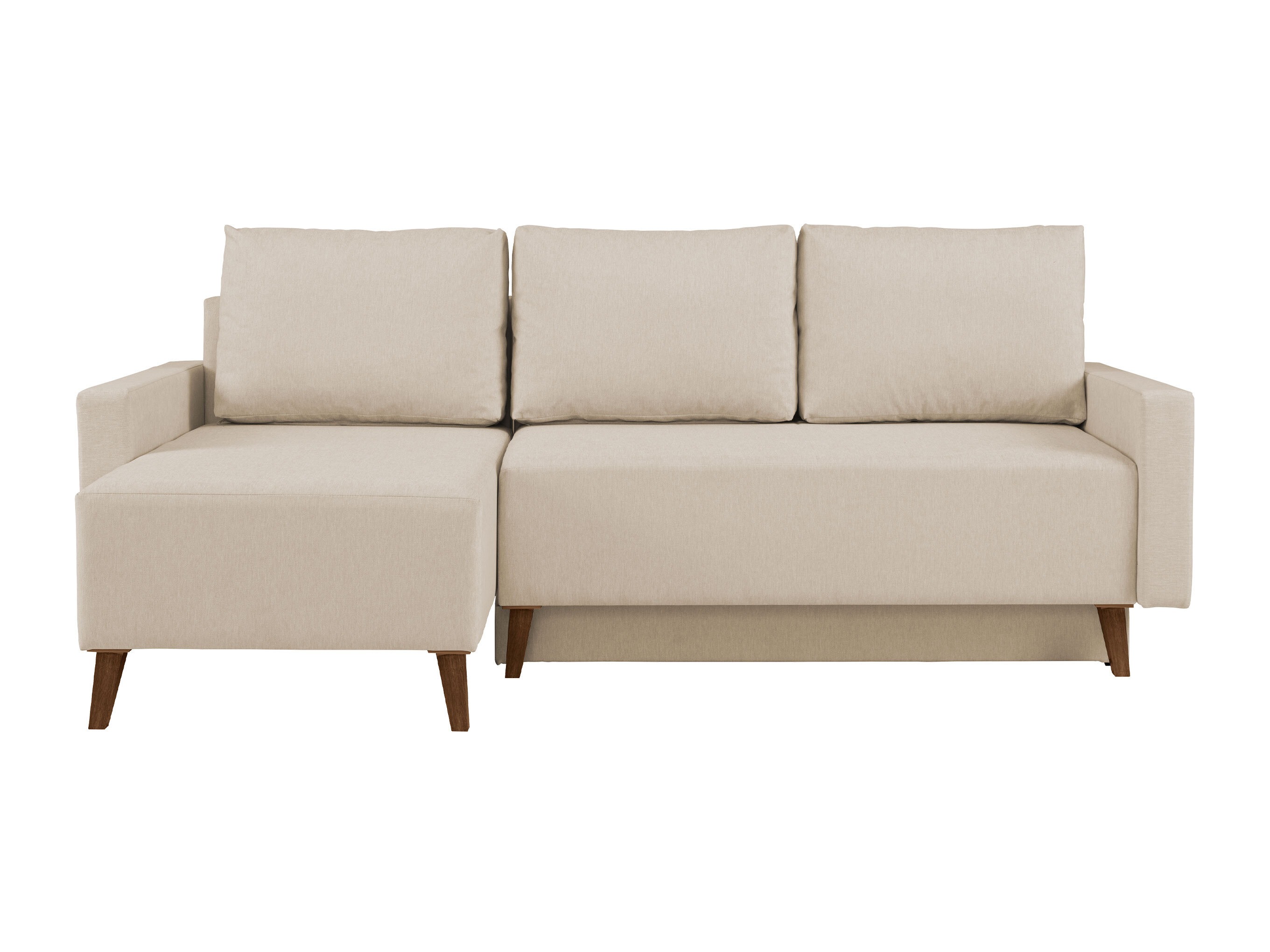 Sofá rinconero Delbene 130 (Verita 03 + Roble sanremo oscuro)