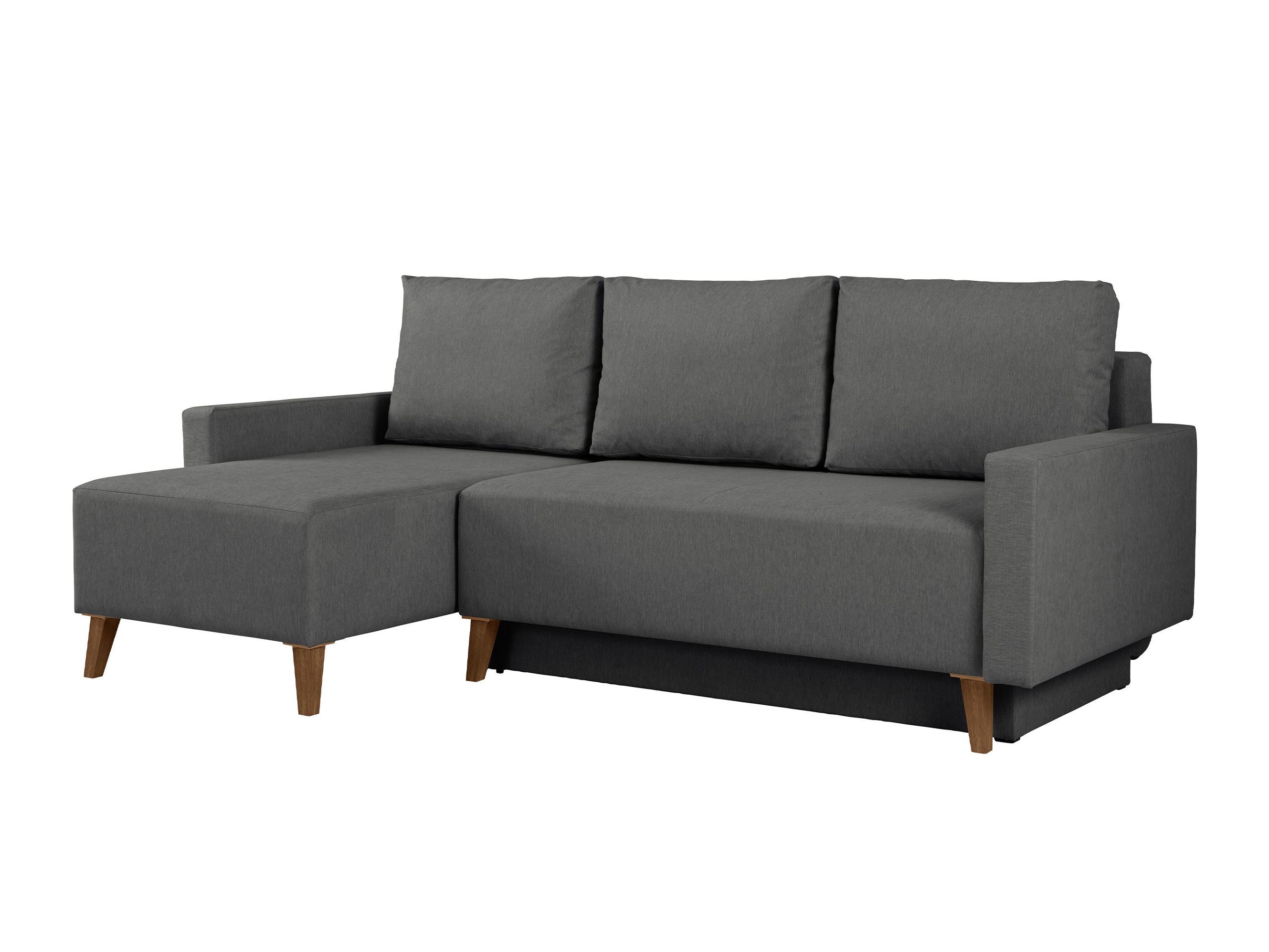 Sofá rinconero Delbene 130 (Verita 88 + Roble sanremo oscuro)