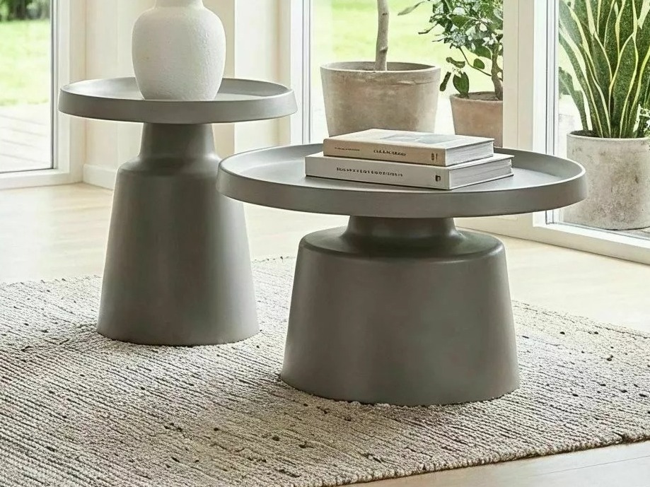 Conjunto mesa de centro Detroit 721 (Beige)