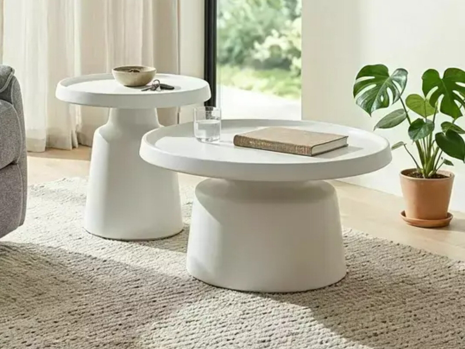 Conjunto mesa de centro Detroit 721 (Blanco)