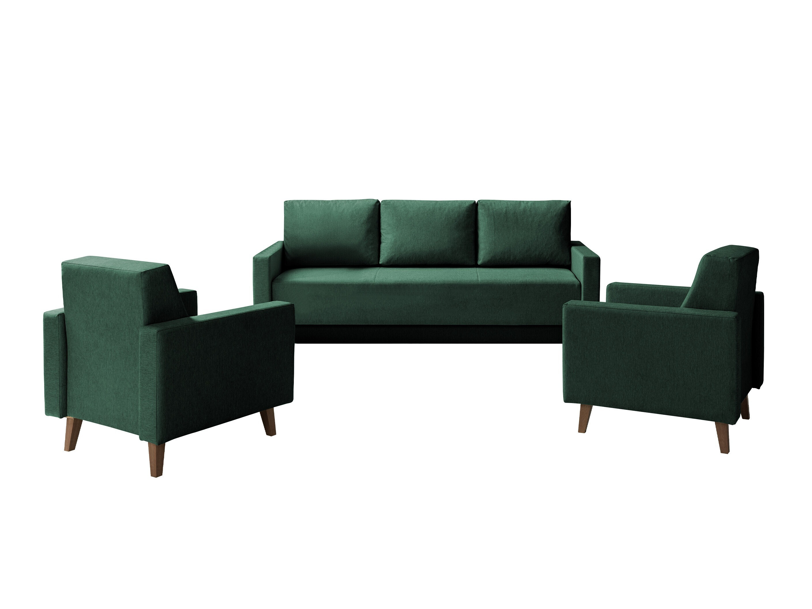 Conjunto de muebles tapizado Delbene 133 (Verita 75)