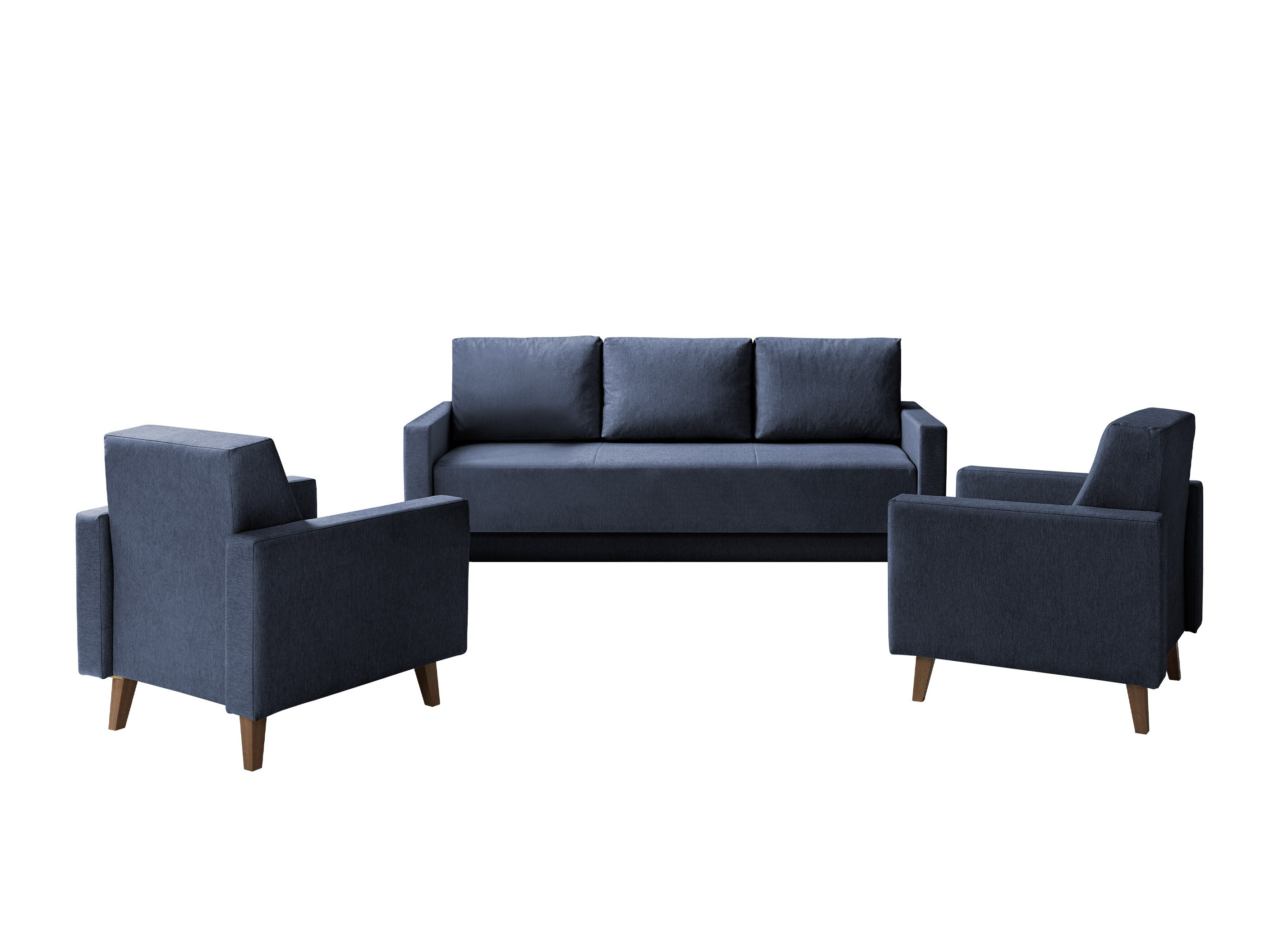 Conjunto de muebles tapizado Delbene 133 (Verita 76)