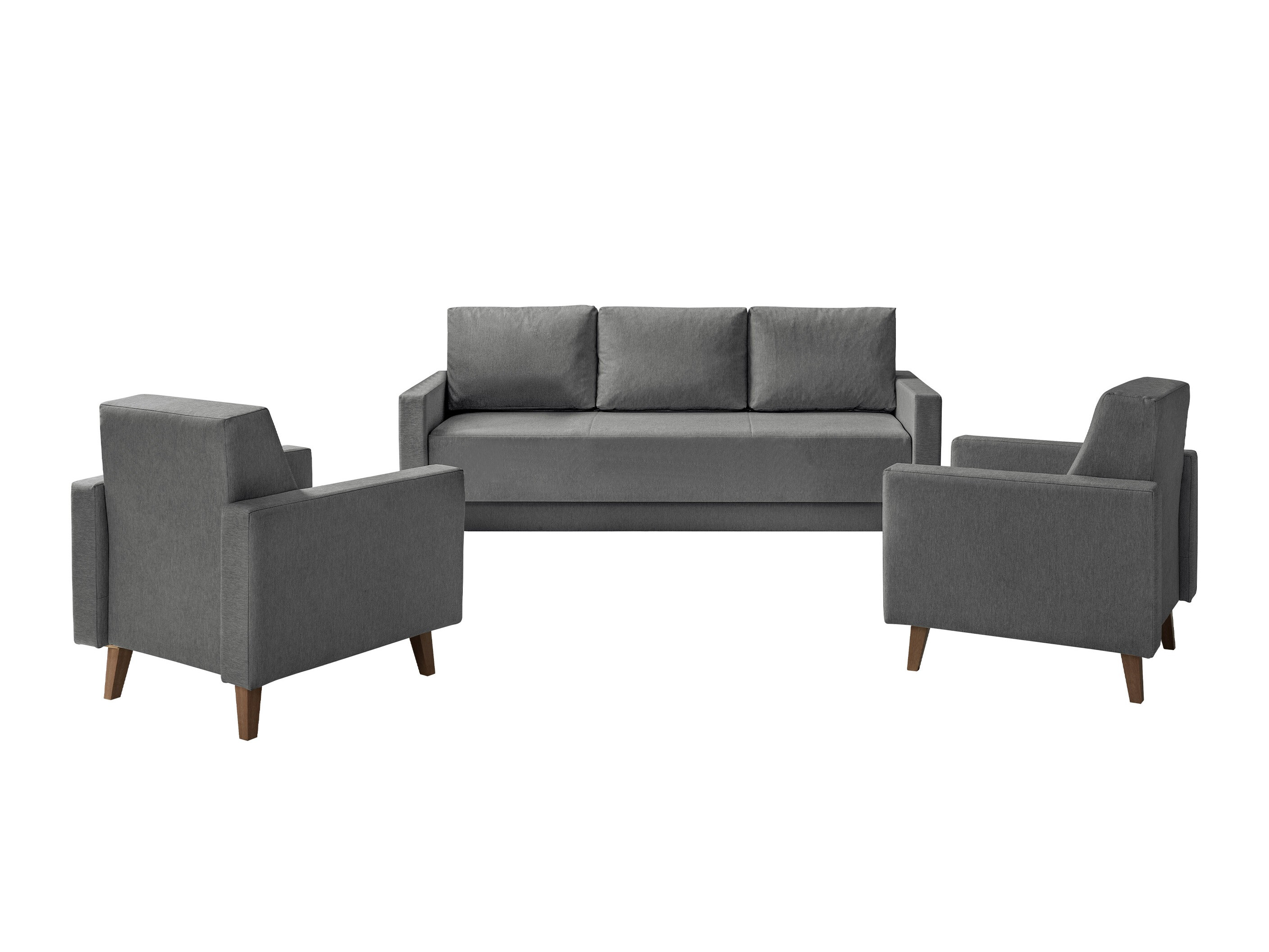 Conjunto de muebles tapizado Delbene 133 (Verita 88)