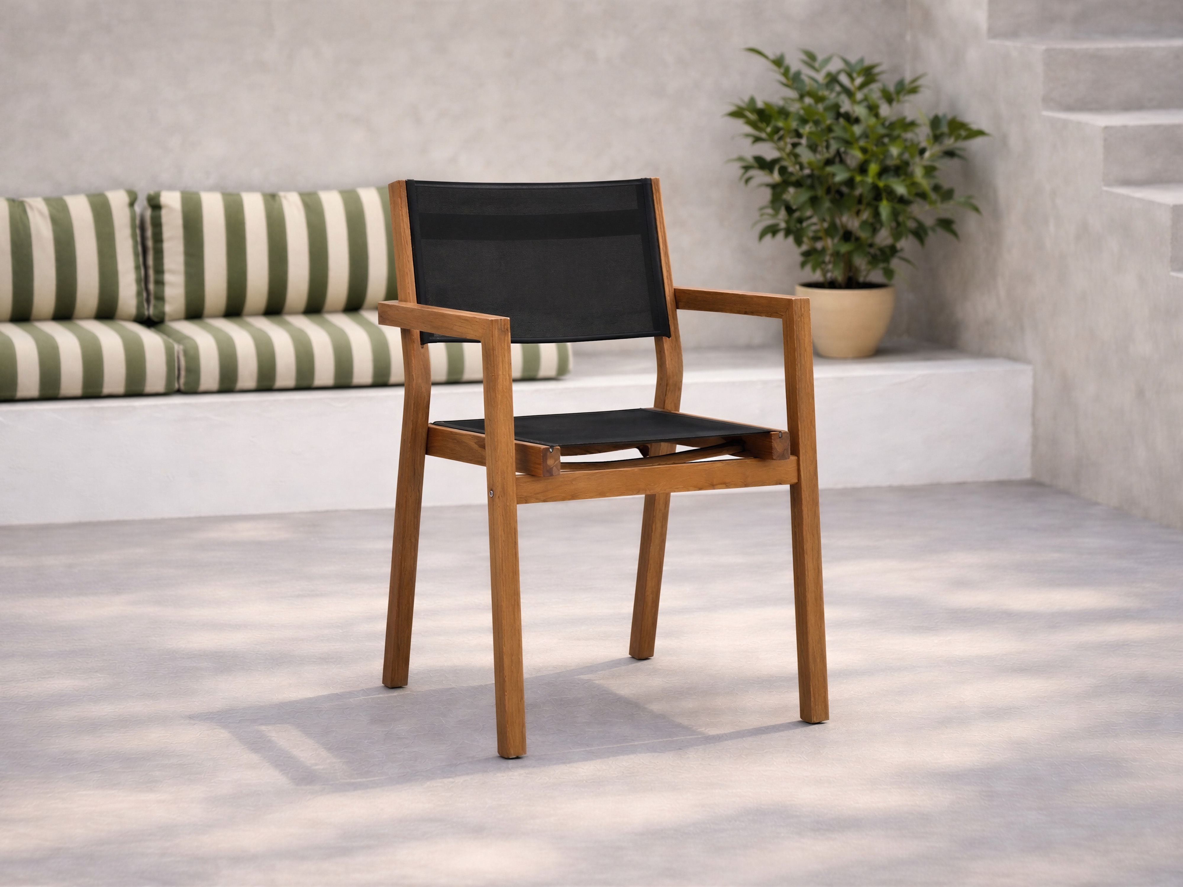 Silla para exterior Dallas 1074