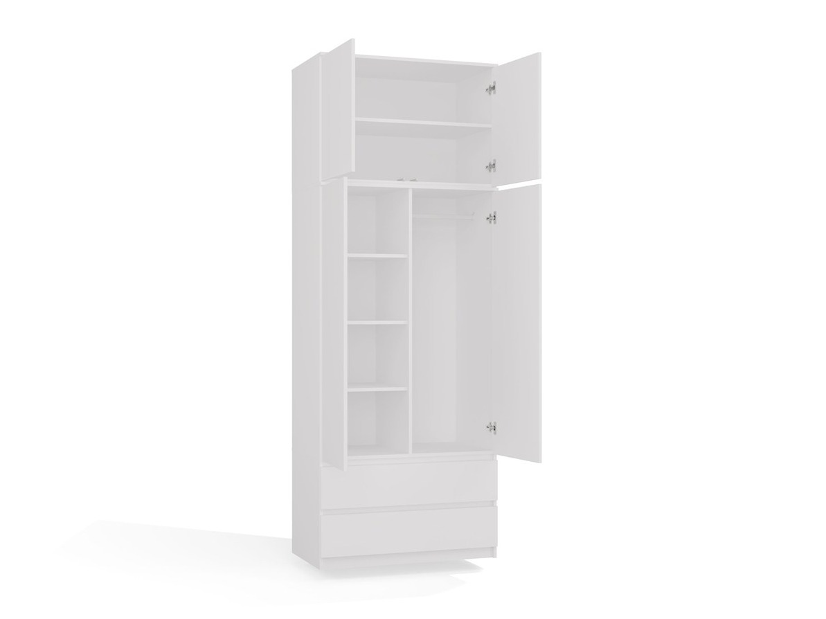 Armario Elbvelu 135 (Blanco)