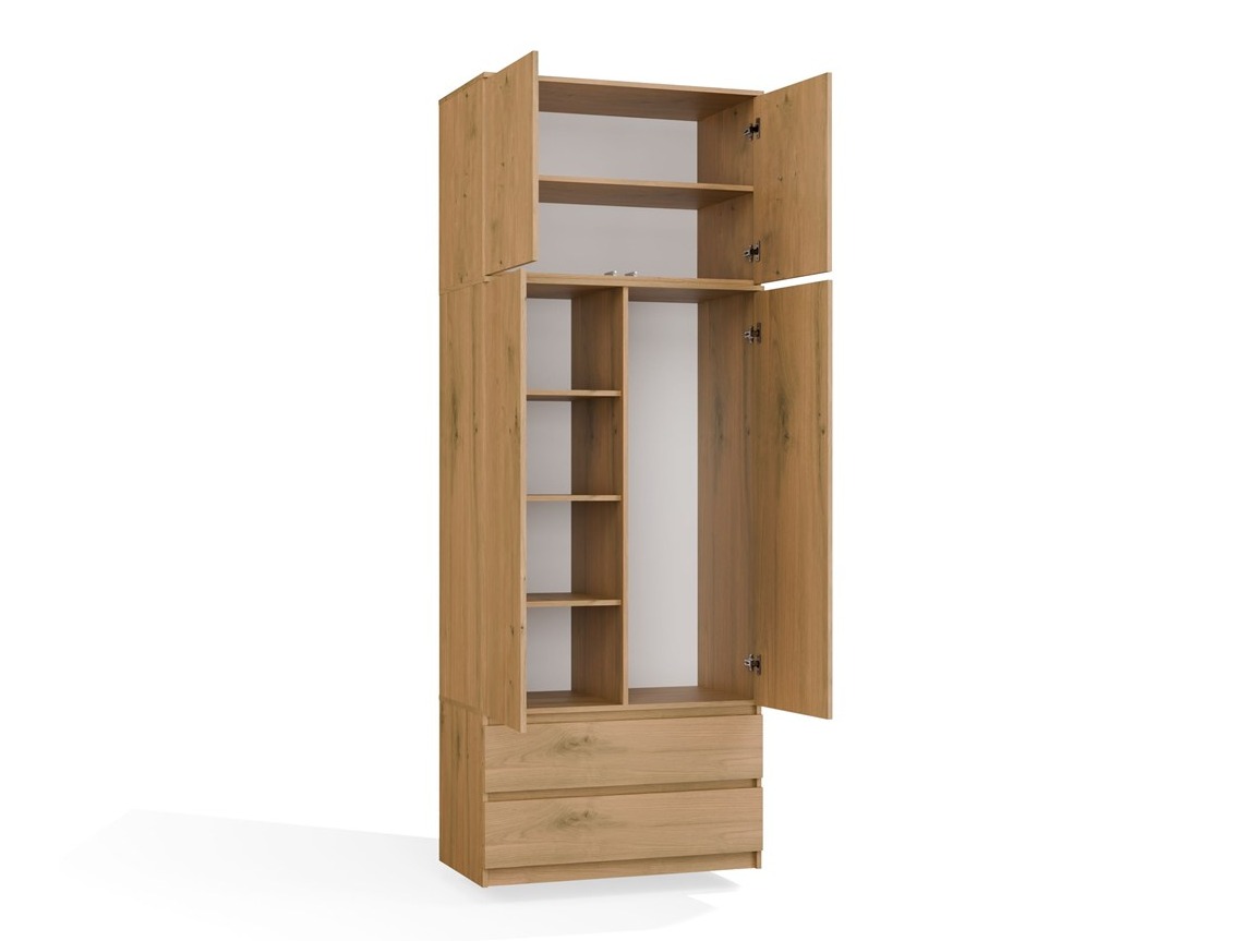 Armario Elbvelu 135 (Roble Artisan)