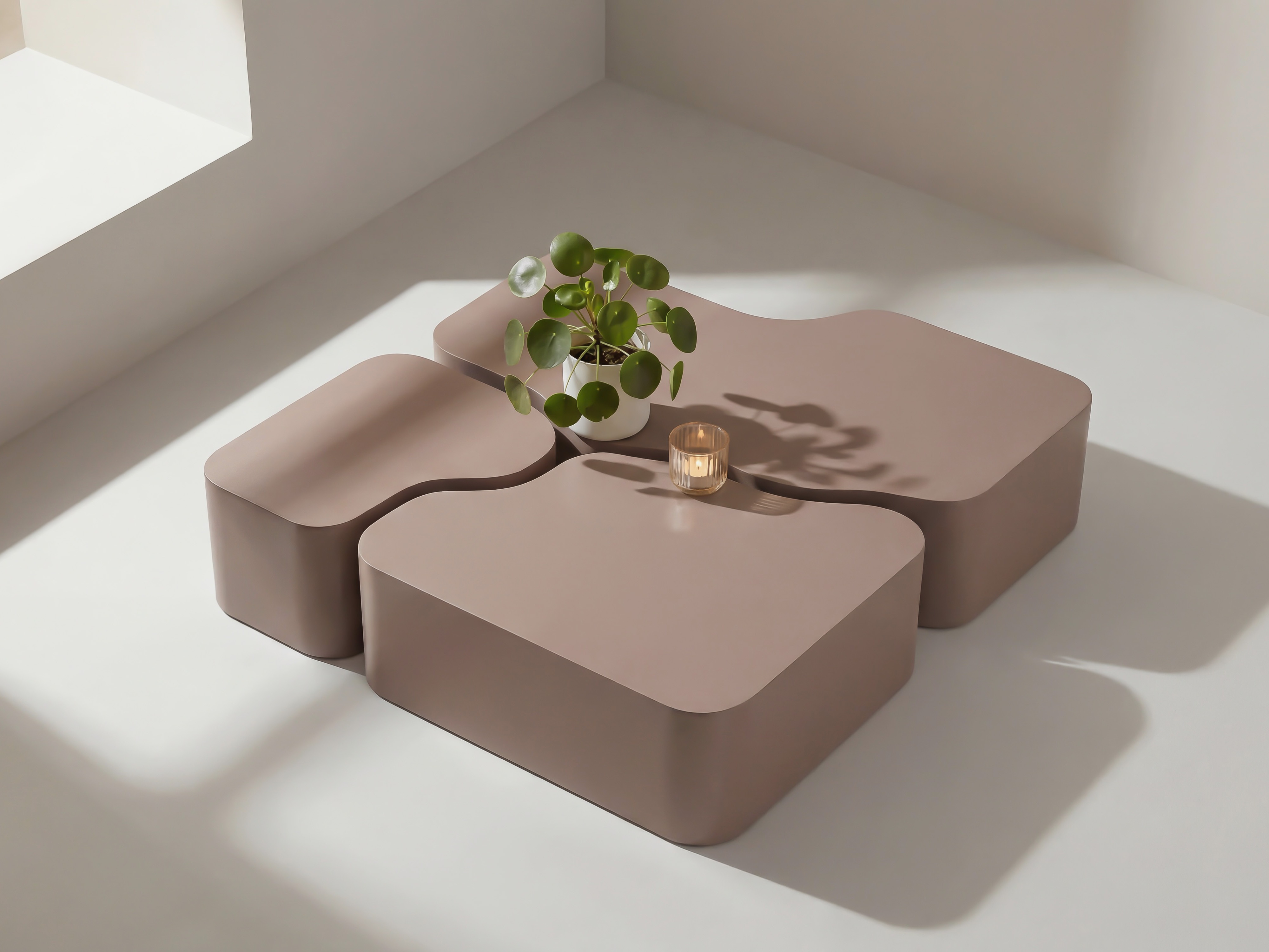 Conjunto mesa de centro Dallas 5148
