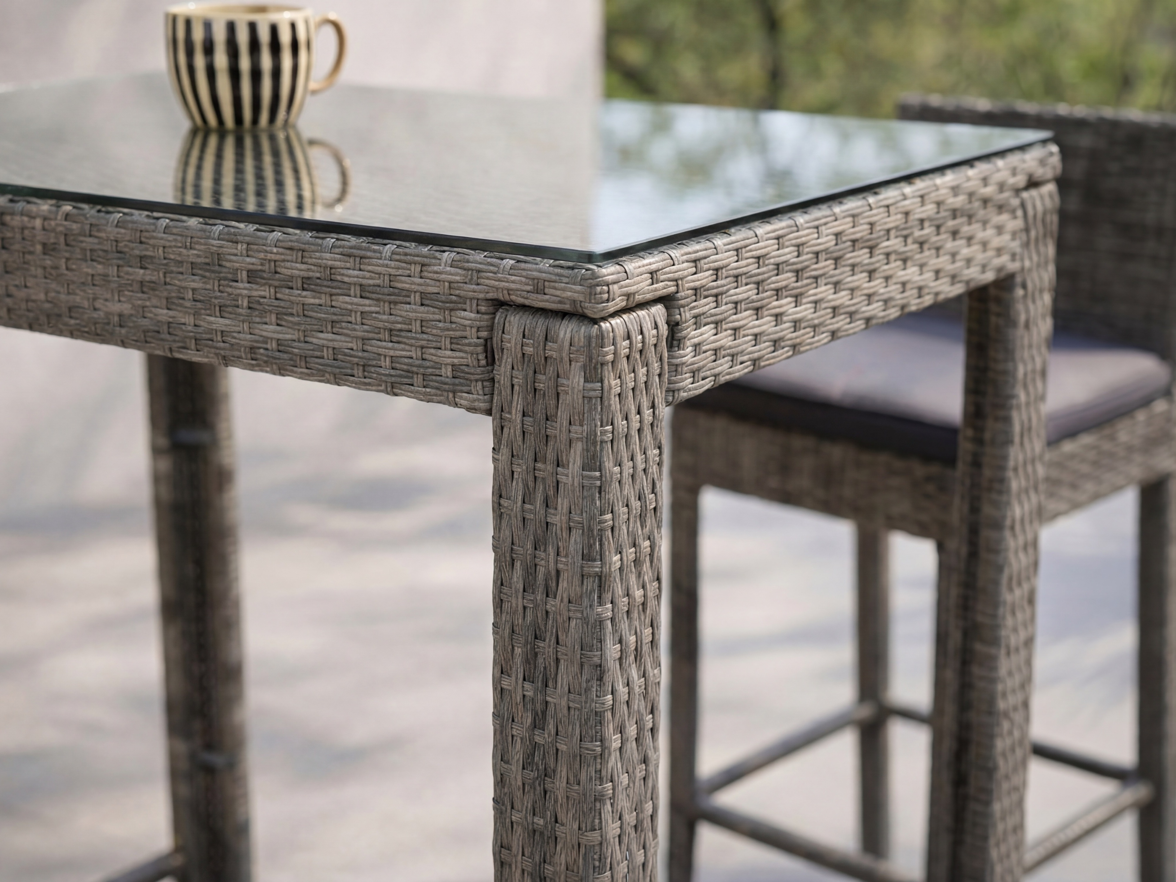 Mesa de bar para exterior Dallas 3841