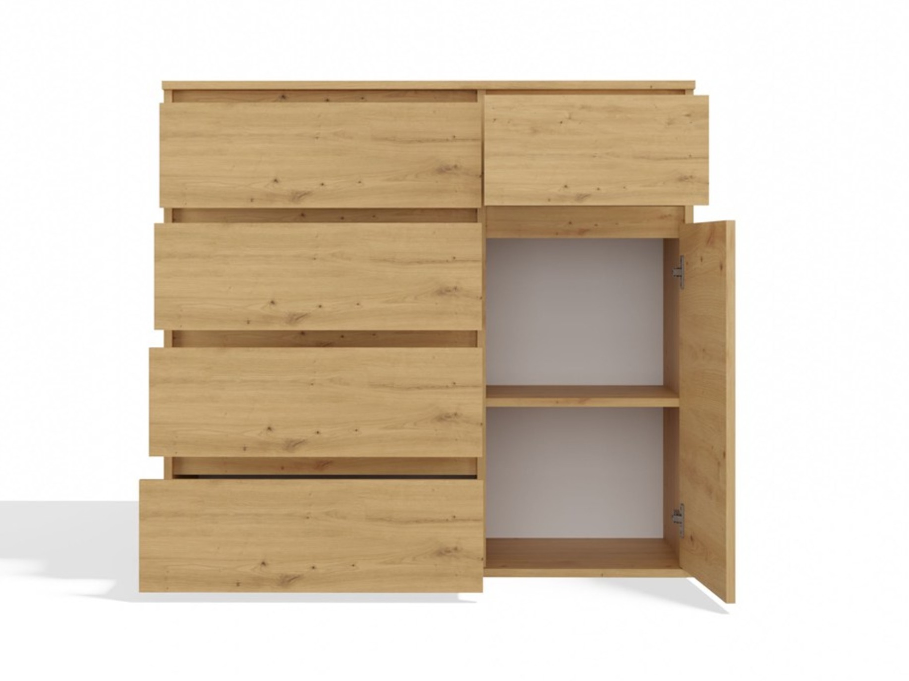 Cómoda Elbvelu 136 (Roble Artisan)