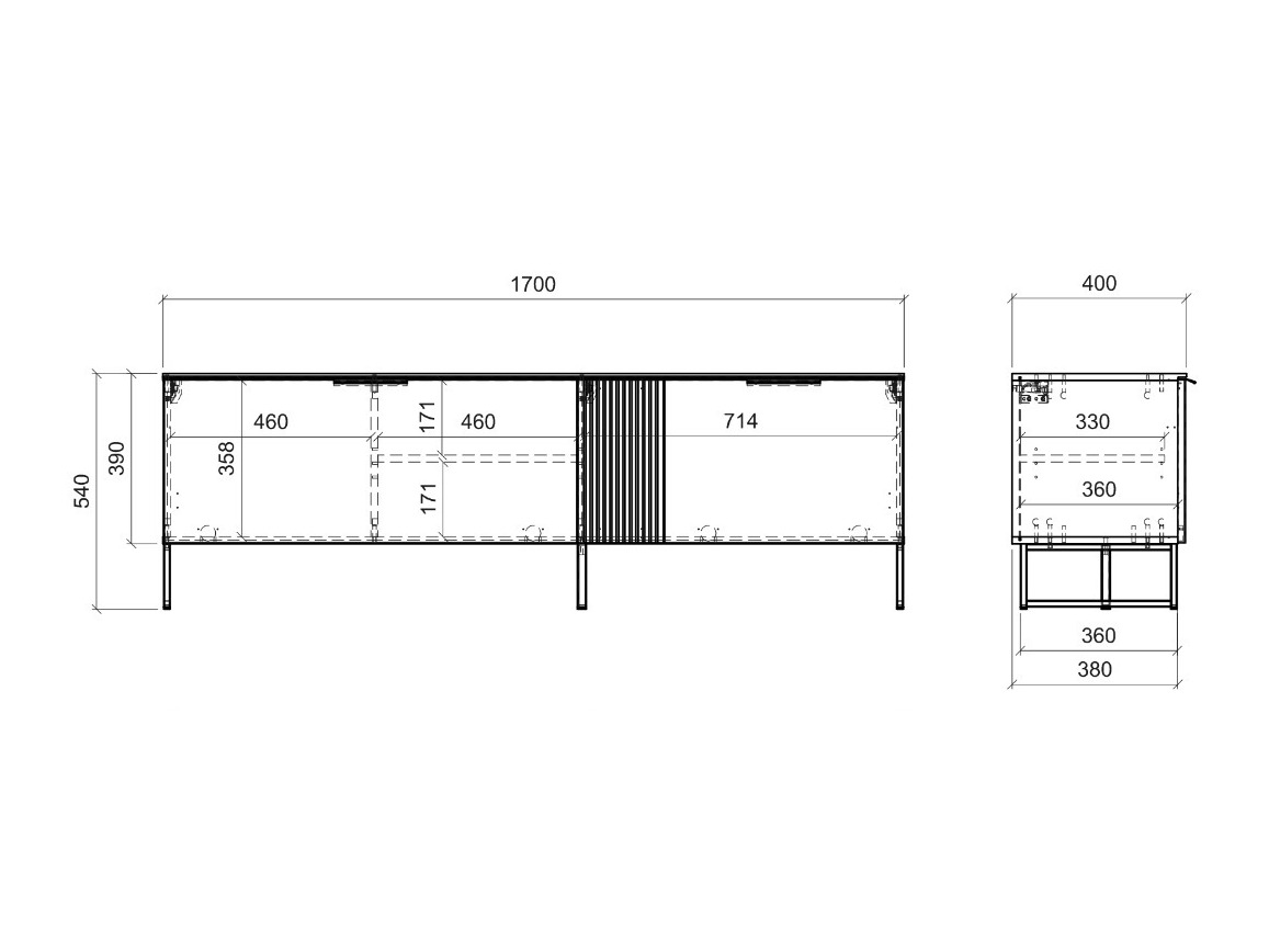 Mueble TV Morevae 100