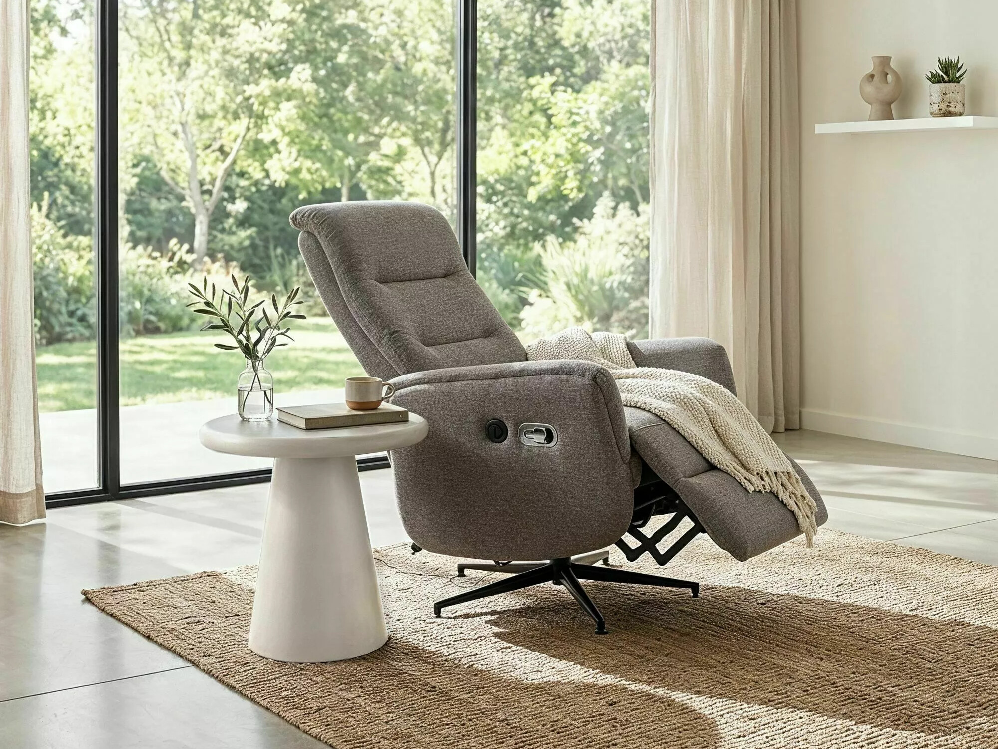 Sillón reclinable Detroit 1031 (Raven 07)
