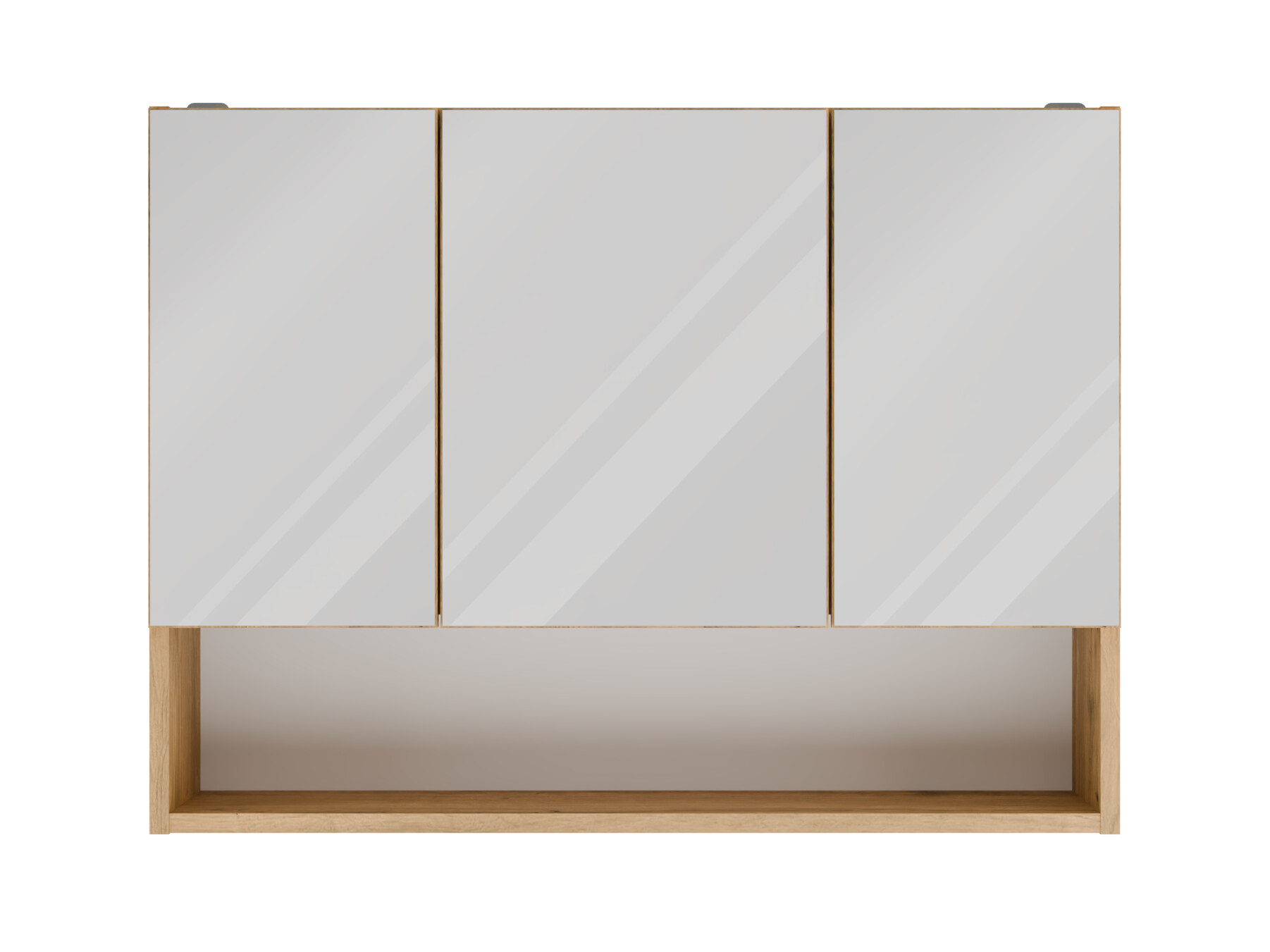 Mueble para baño con espejo Balelbo 113 (Roble Artisan)