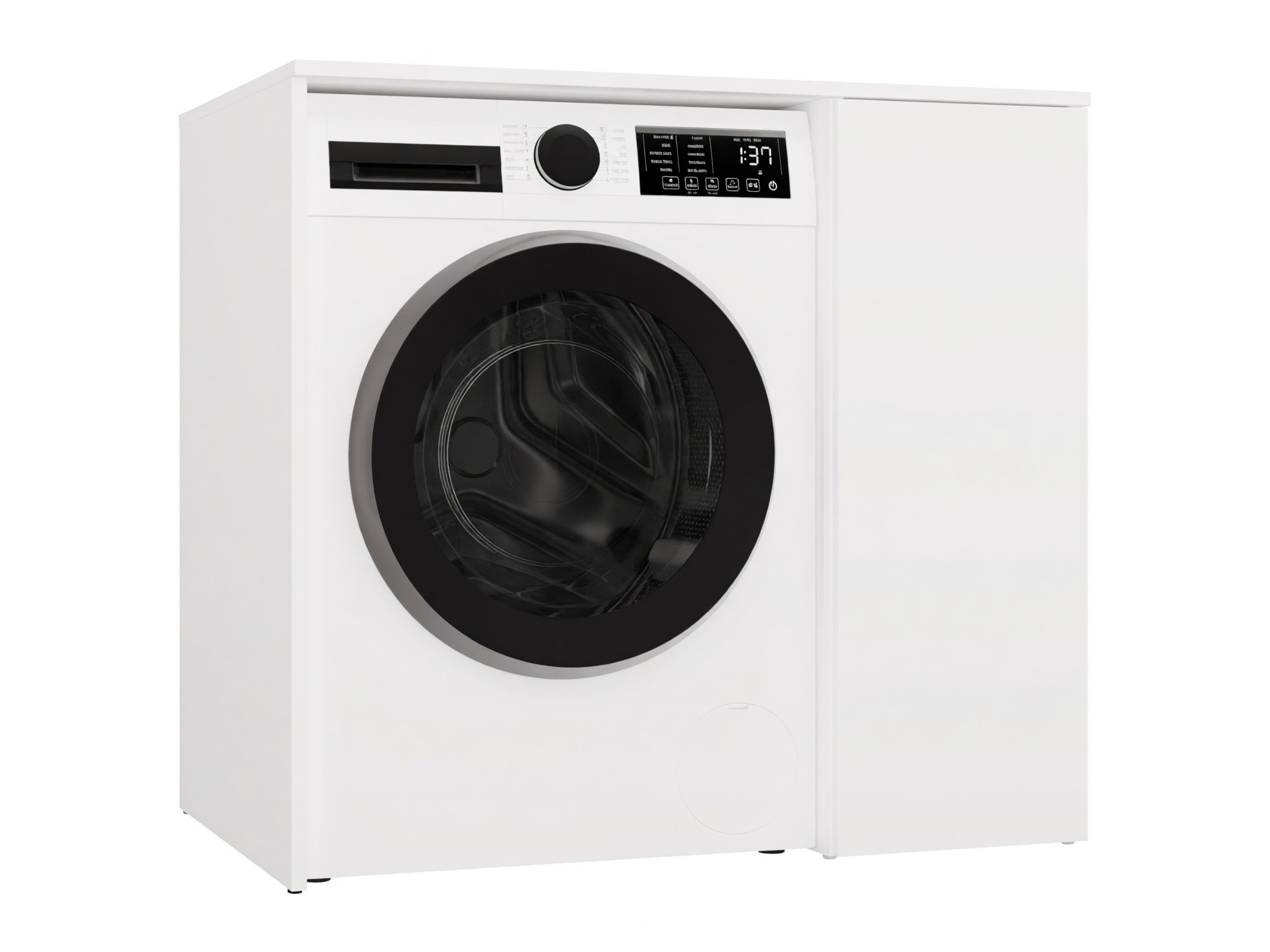 Armario de pie para baño Balelbo 114 (Blanco)