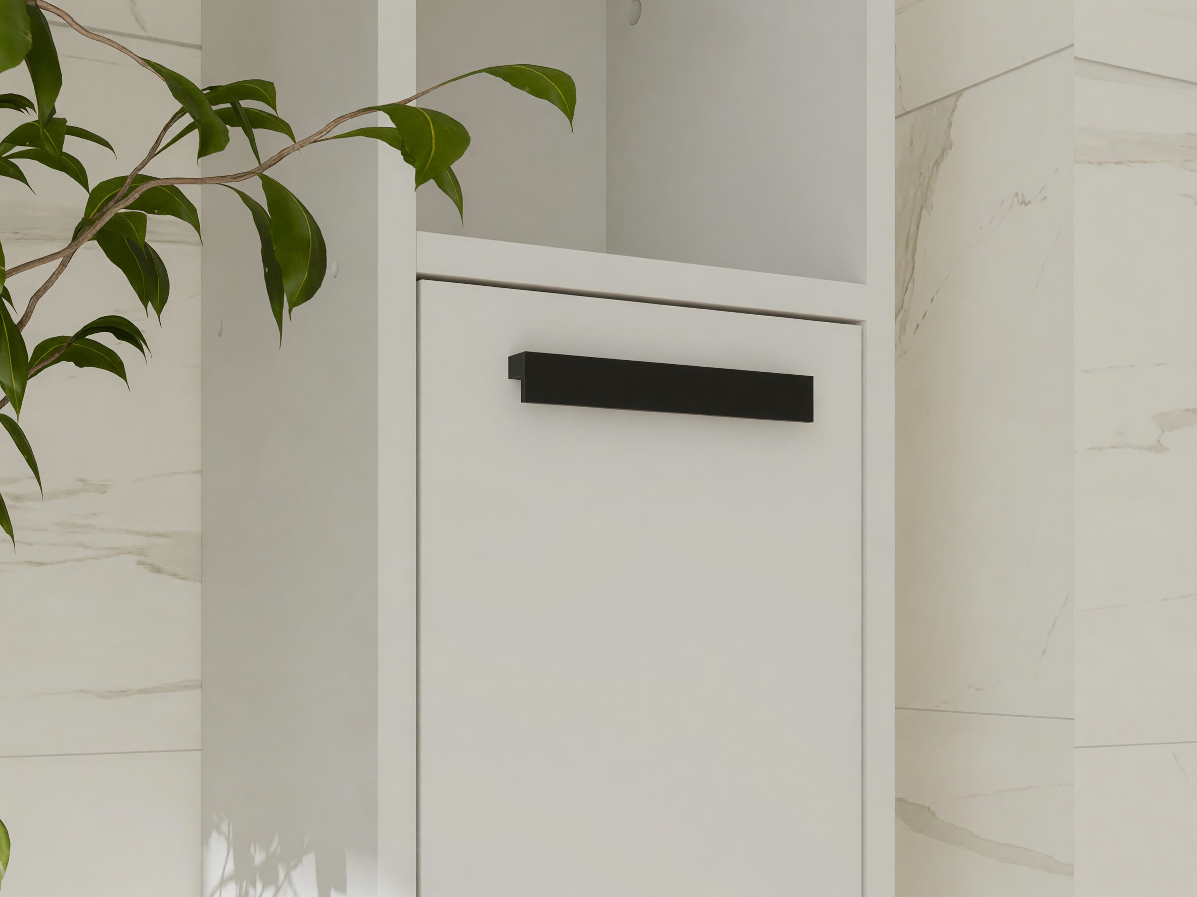 Estantería para baño Mandeville 381 (Blanco)