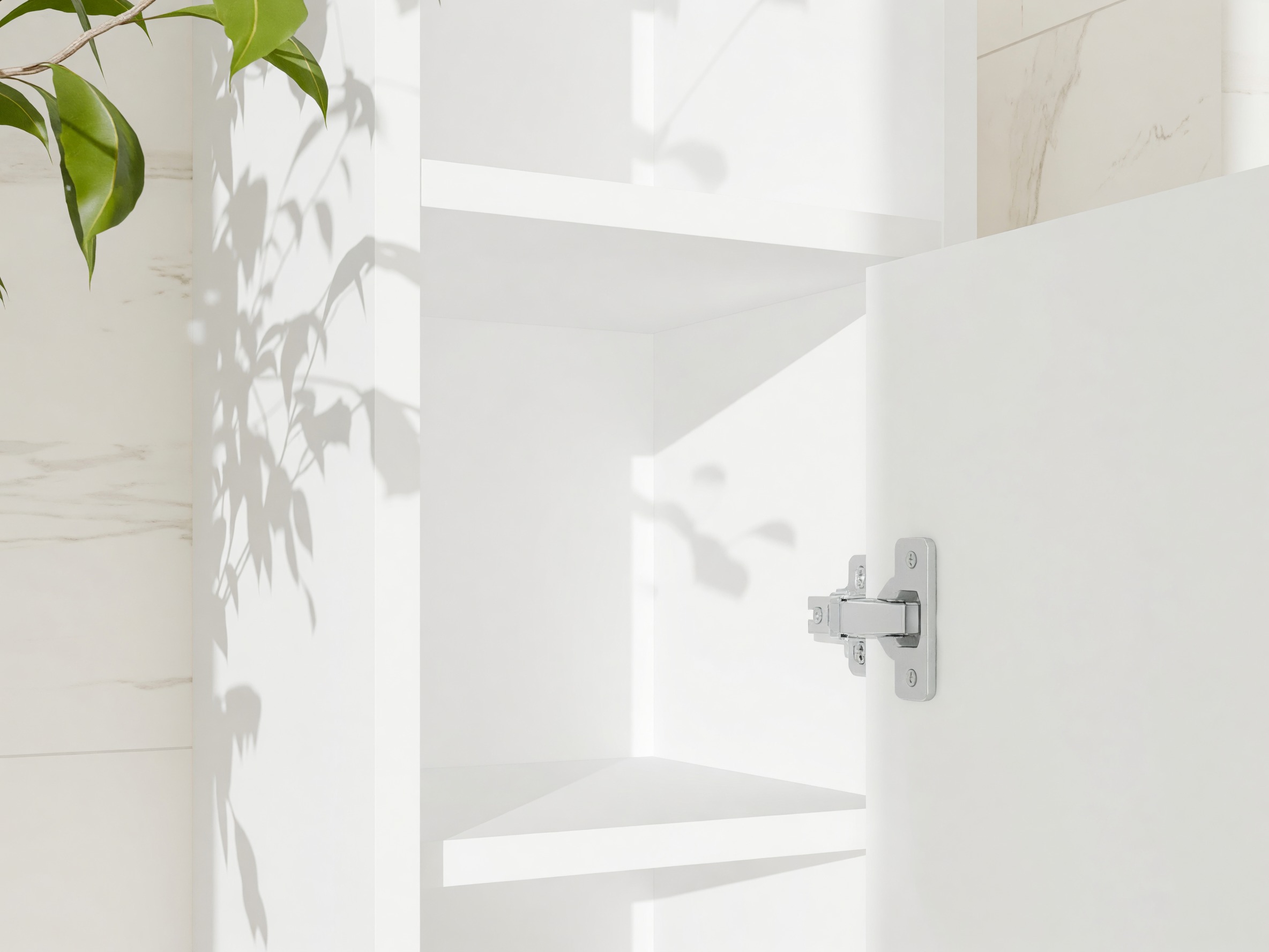 Estantería para baño Mandeville 381 (Blanco)