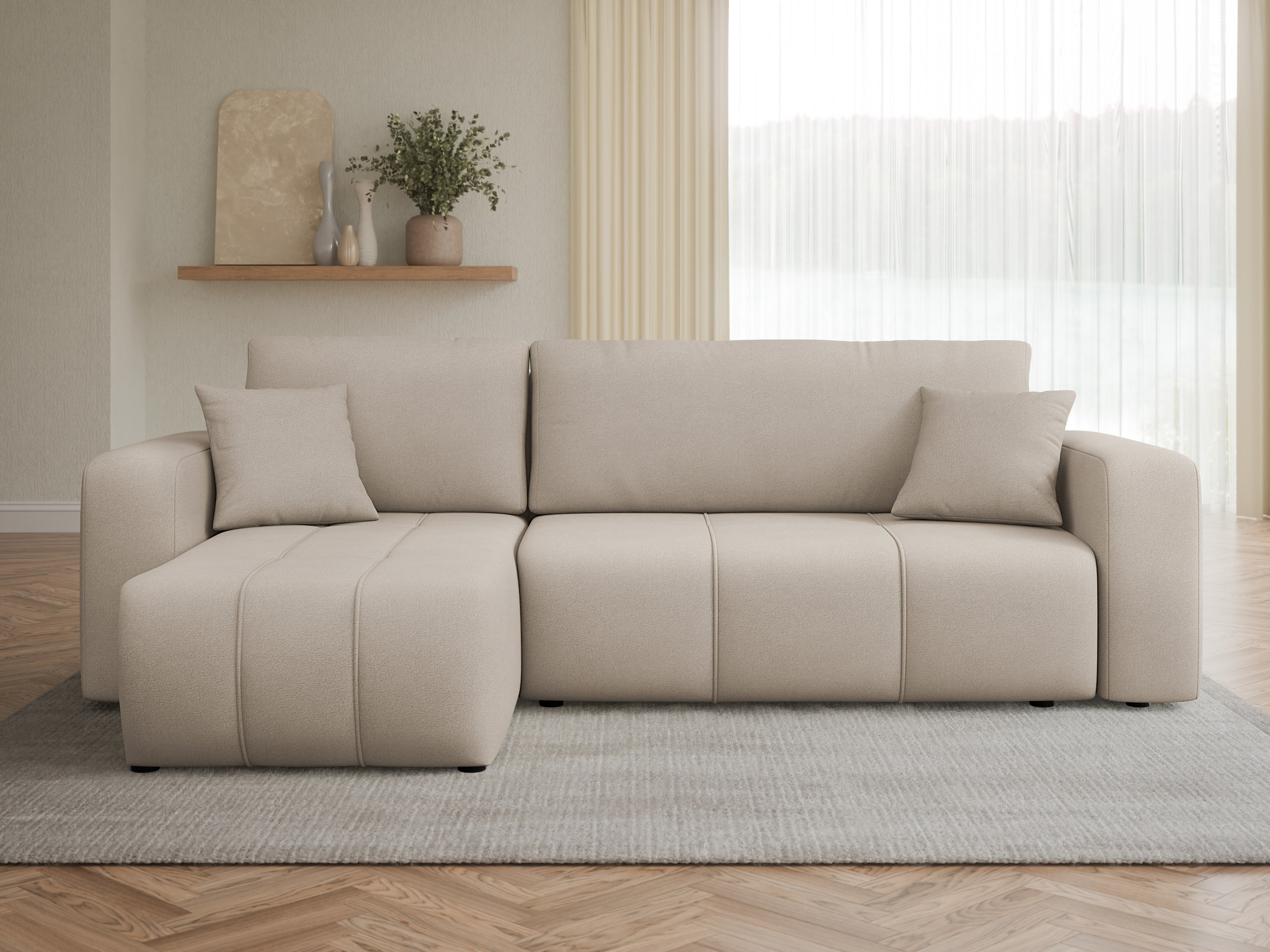 Sofá rinconero Comfivo Laurus (Velo 623)