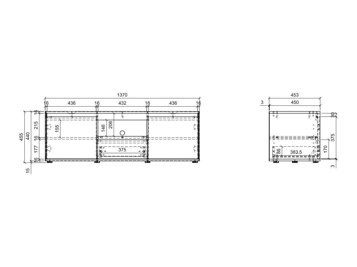 Mueble TV Torfiou 118 (Cachemira)