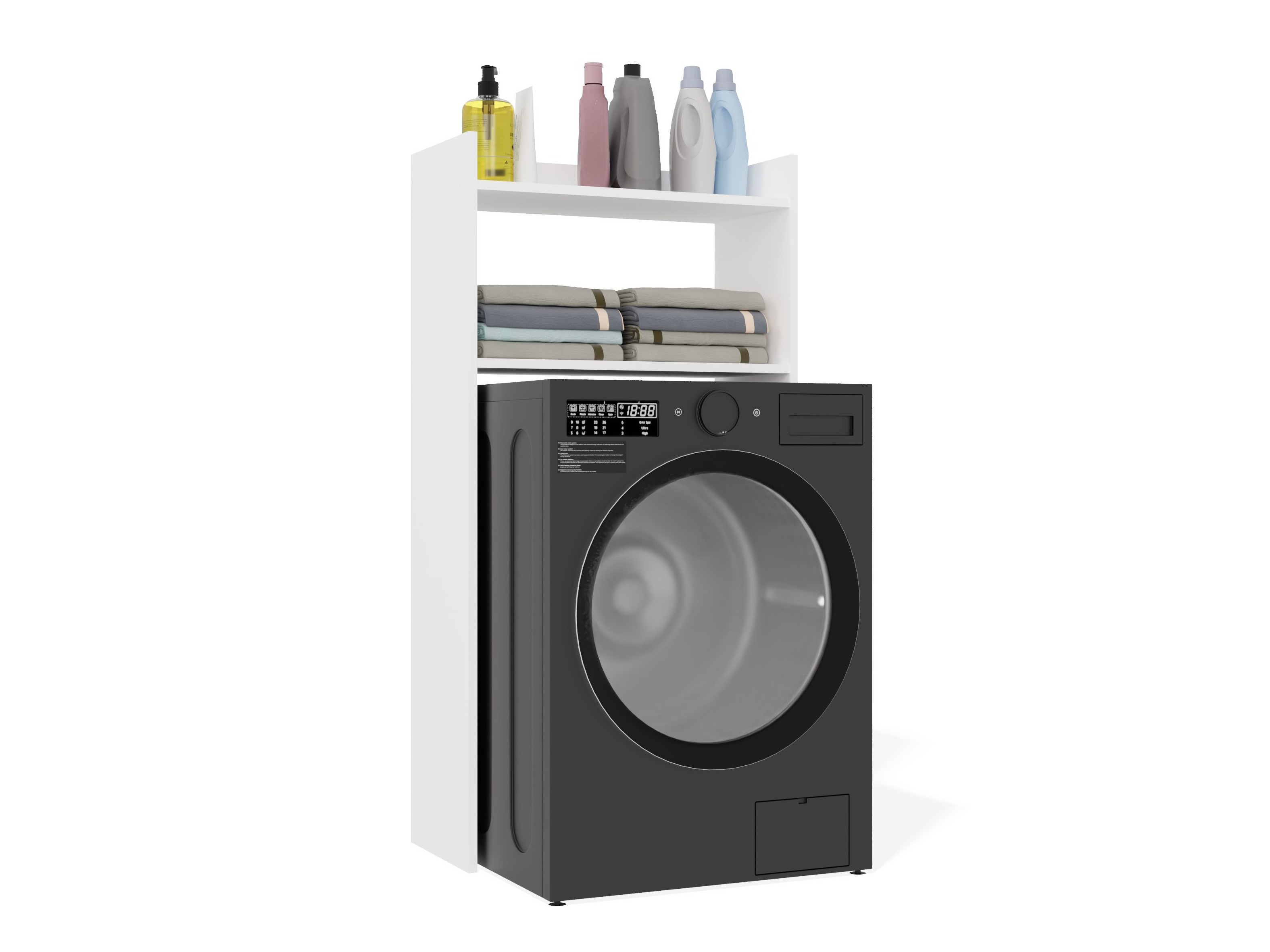Estantería para baño Servou 114 (Blanco)